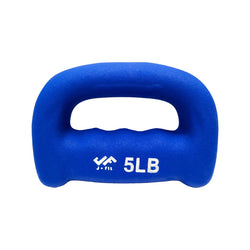 Champion Sports JFIT Neoprene Grip Weight Hand Training 5 lb Single (CMP-J-GWNEO5)