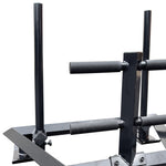 Champion Sports JFIT Heavy-Duty Training Sled 65 lb Steel Strength and Conditioning Sled (CMP-J-HDSLED)