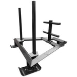 Champion Sports JFIT Heavy-Duty Training Sled 65 lb Steel Strength and Conditioning Sled (CMP-J-HDSLED)