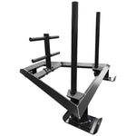 Champion Sports JFIT Heavy-Duty Training Sled 65 lb Steel Strength and Conditioning Sled (CMP-J-HDSLED)