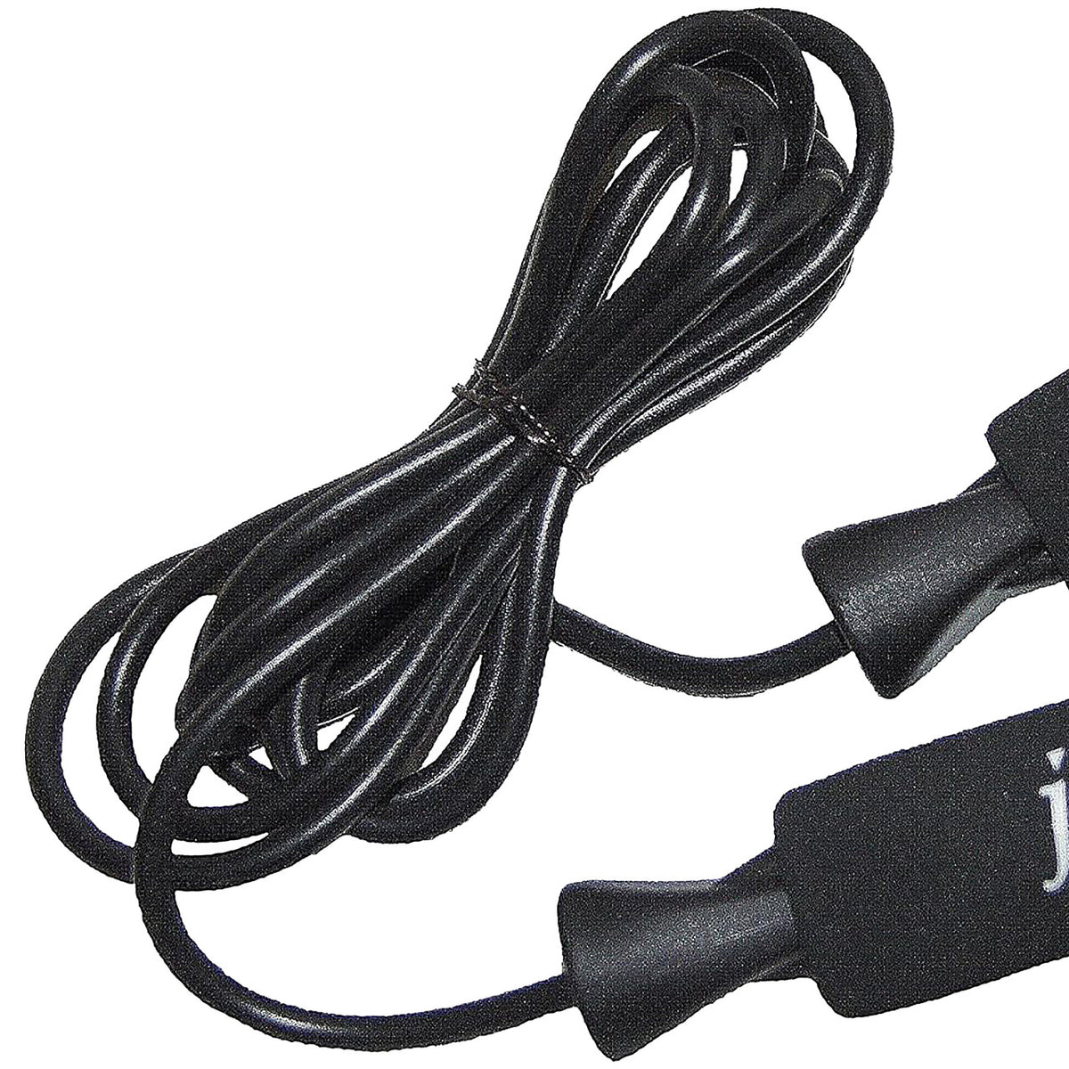 Champion Sports JFIT Speed Jump Rope Adjustable Steel Cable 110"L (CMP-J-JRBK)
