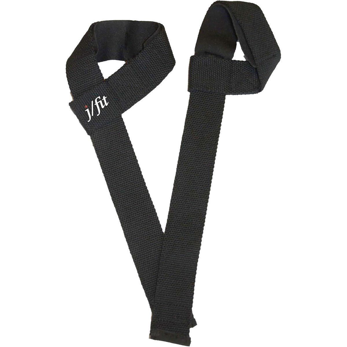 Champion Sports JFIT Padded Lifting Straps Heavy-Duty Wrist Support Pair 2"W x 21"L (CMP-J-PADSTRAP)