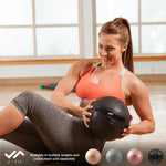 Champion Sports JFIT Star Tread Slam Ball High-Intensity Training 50 lb Star Pattern (CMP-J-SB50BK)