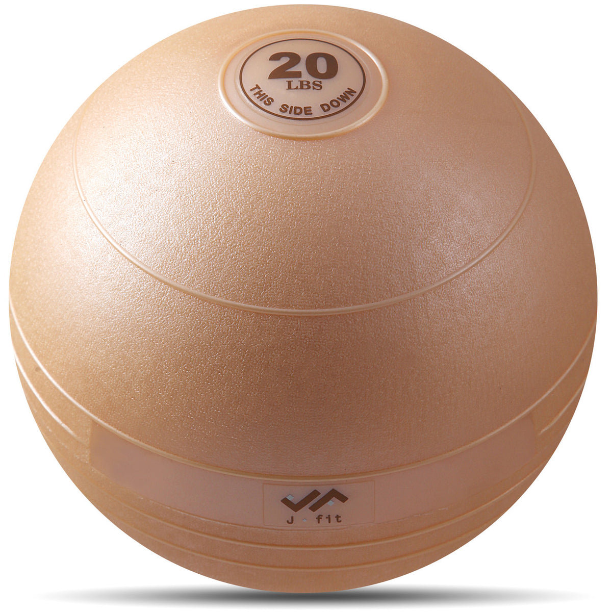 Champion Sports JFIT Metallic Slam Ball High-Intensity Training 20 lb (CMP-J-SB20XXX)