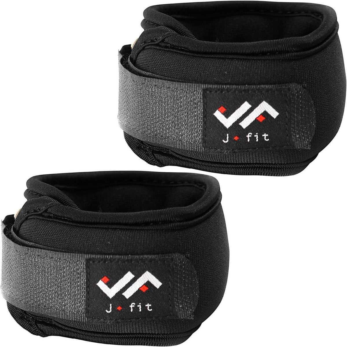 Champion Sports JFIT Adjustable Wrist Weights 1 lb Pair Small Medium (CMP-J-WW1SM-MD)