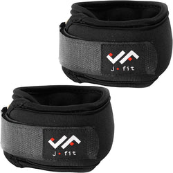 Champion Sports JFIT Adjustable Wrist Weights 1 lb Pair Small Medium (CMP-J-WW1SM-MD)