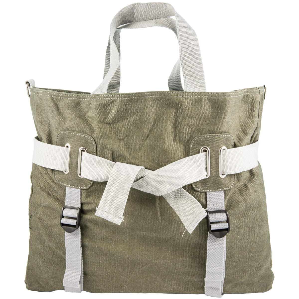 Champion Sports JFIT Yoga Mat Shoulder Bag Convertible Cotton Canvas 16"H Gray (CMP-J-YMATBAG)