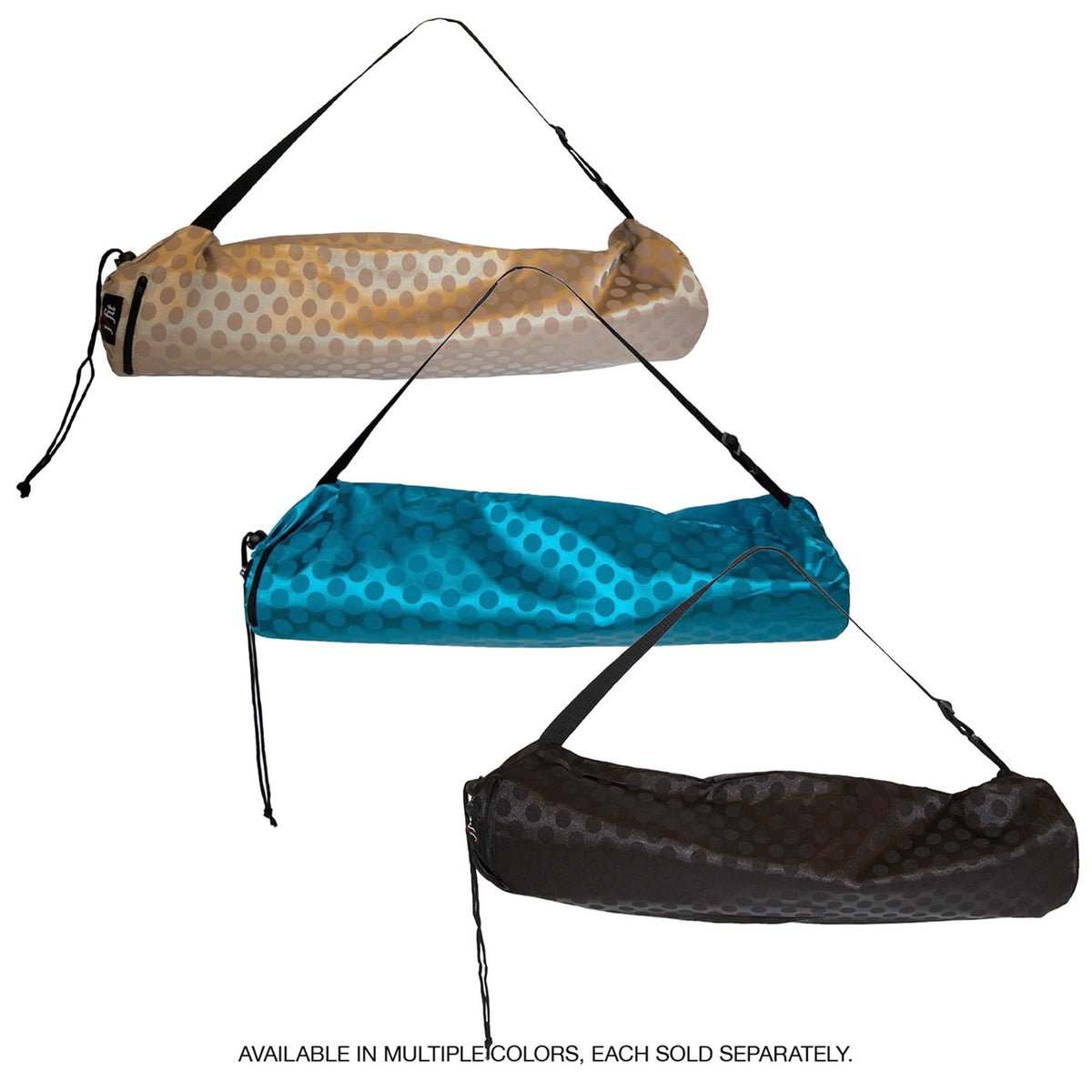 Champion Sports JFIT Deluxe Yoga Bag Drawstring Mat Carrier 26"L x 6" Diameter (CMP-J-YOBAGXX)