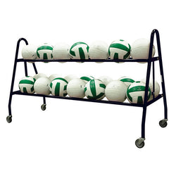 Jaypro Sports Ball Carrier -Deluxe Ball Carrier - Holds 18 Basketballs (BBC-18XX)