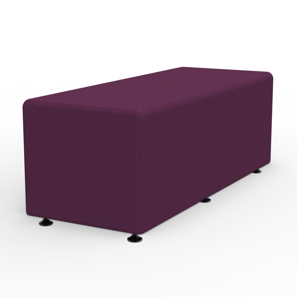 Marco Sonik Soft Seating 19" x 48" Rectangle Bench 16" Seat Height (LF1201-G1)