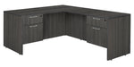Regency Legacy L Desk with Double Pedestal Drawer Unit Corner Desks and Professional Laminate Finish 60