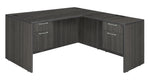 Regency Legacy L Desk with Double Pedestal Drawer Unit Corner Desks and Professional Laminate Finish 60