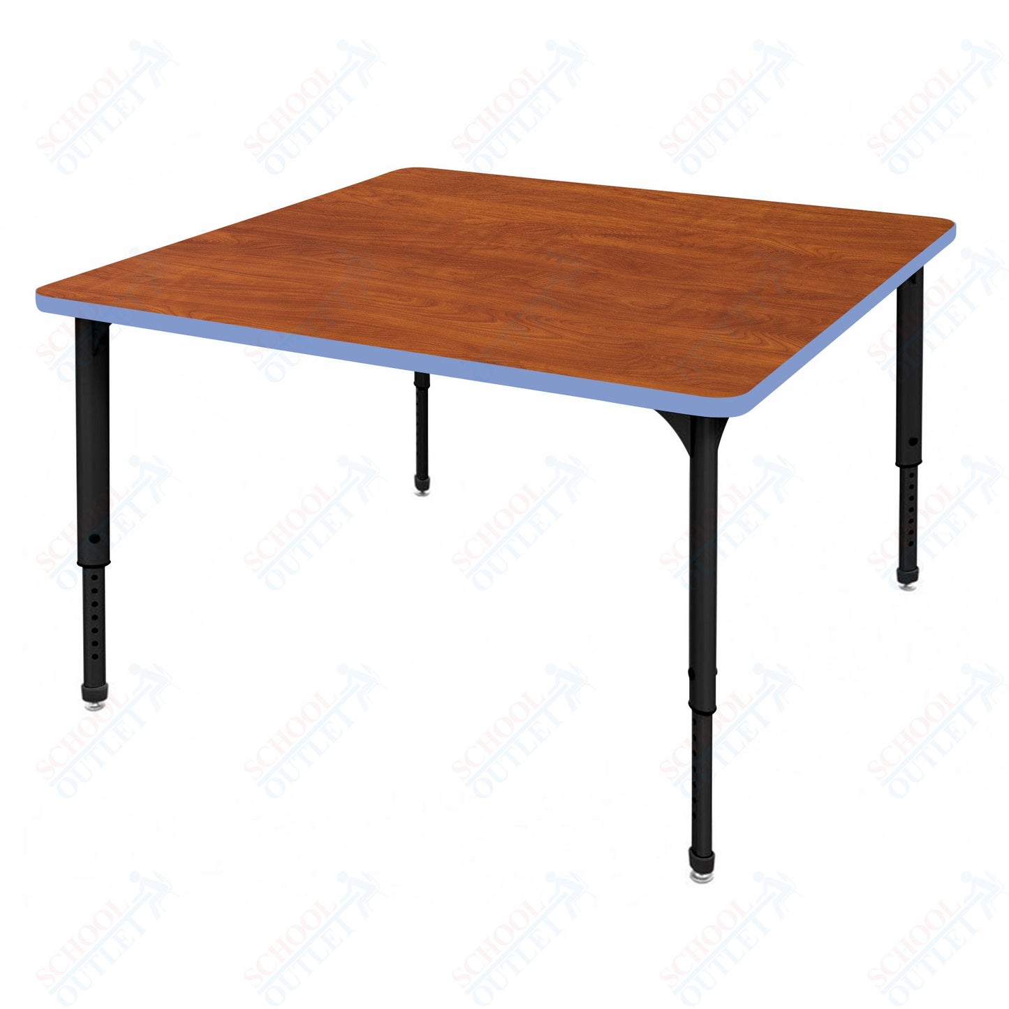 Marco Apex Series 42" Square School Activity Table Adjustable Height 21"-30" (38-2214-MA)