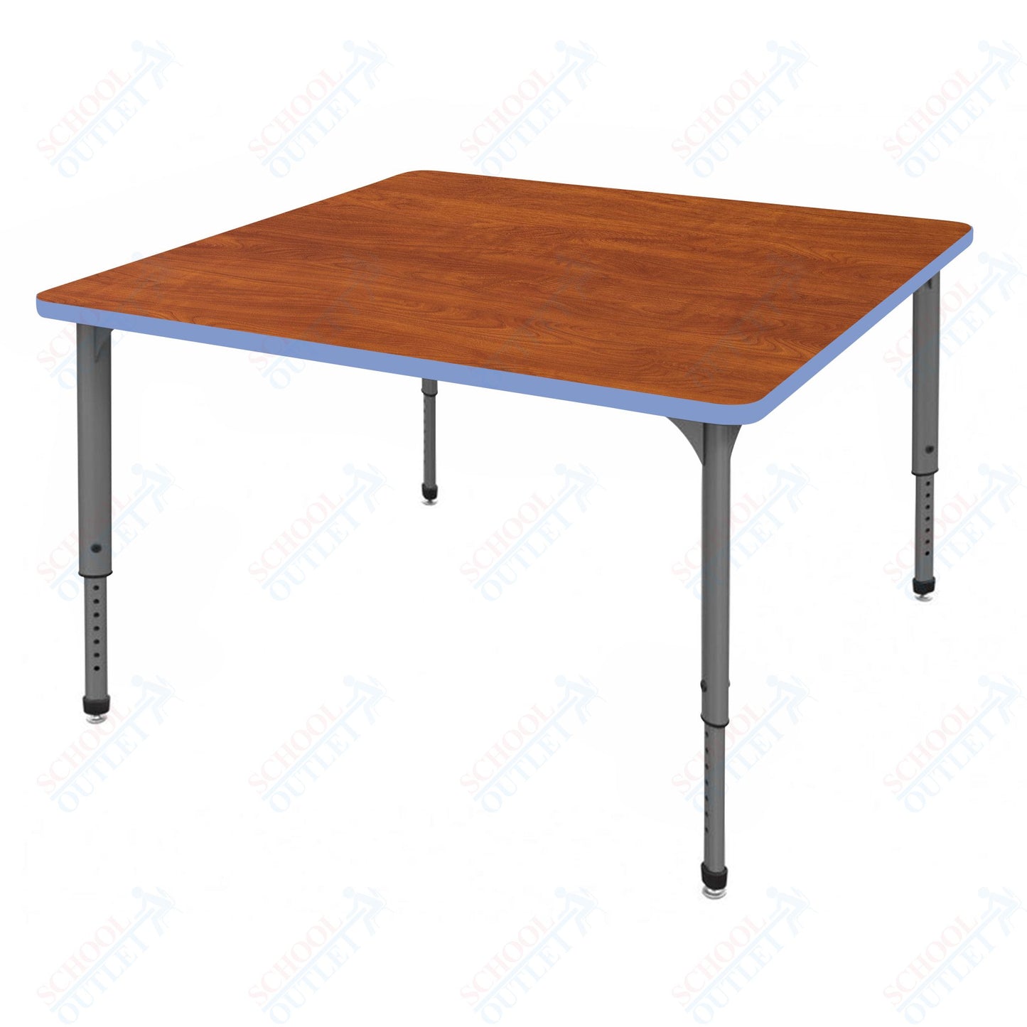 Marco Apex Series 42" Square School Activity Table Adjustable Height 21"-30" (38-2214-MA)