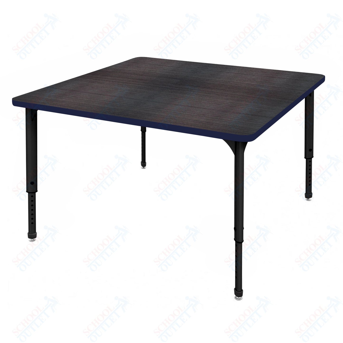 Marco Apex Series 42" Square School Activity Table Adjustable Height 21"-30" (38-2214-MA)