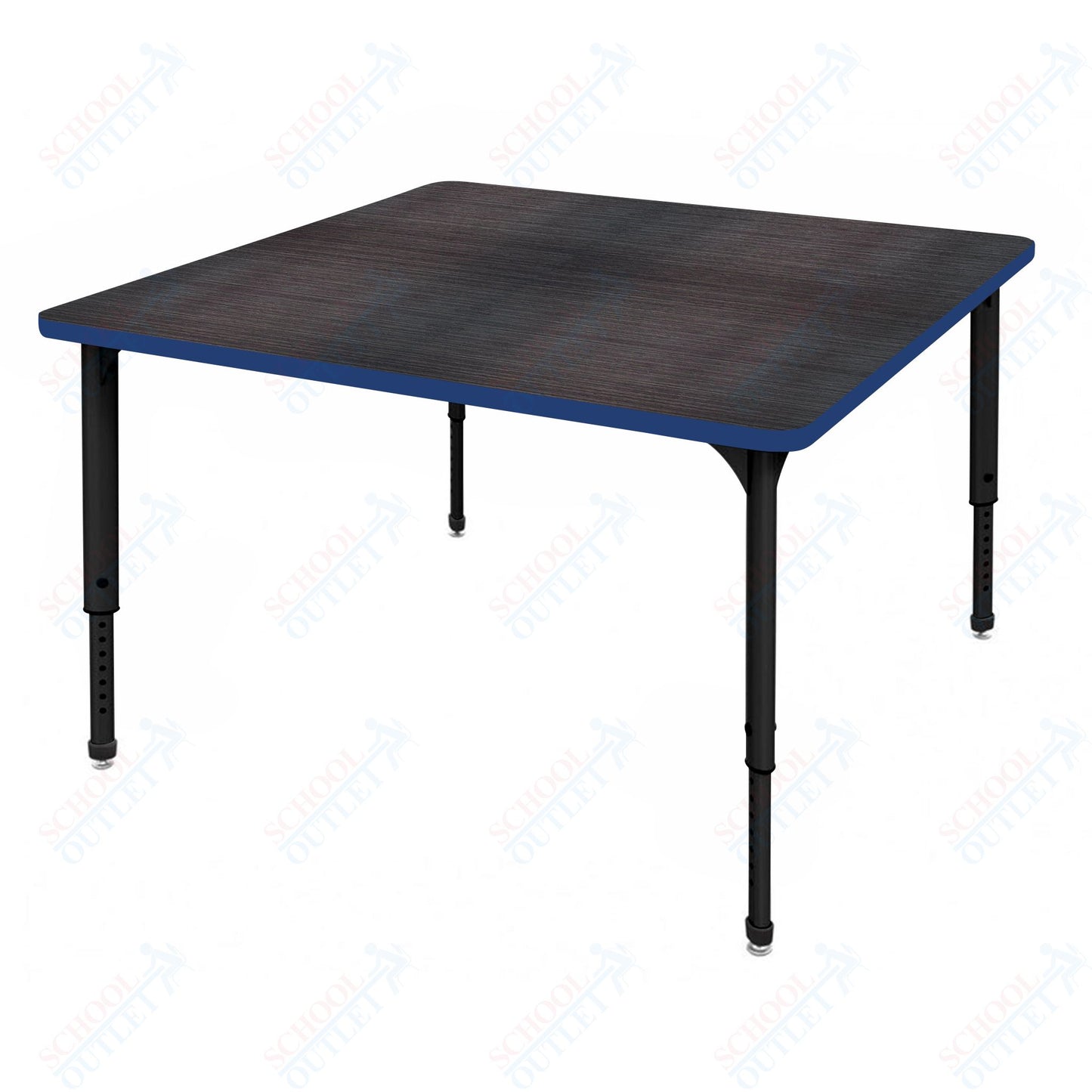 Marco Apex Series 42" Square School Activity Table Adjustable Height 21"-30" (38-2214-MA)