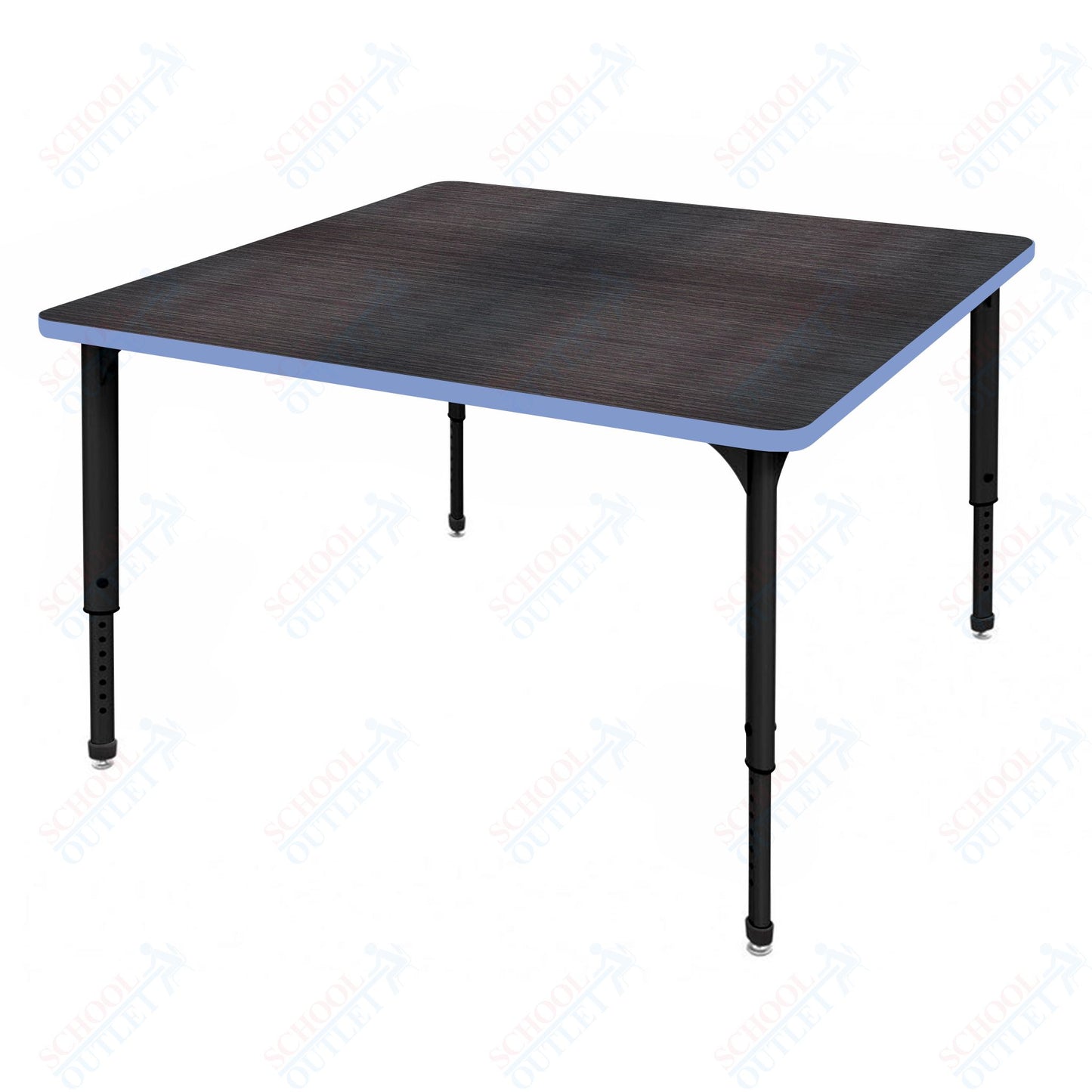 Marco Apex Series 42" Square School Activity Table Adjustable Height 21"-30" (38-2214-MA)