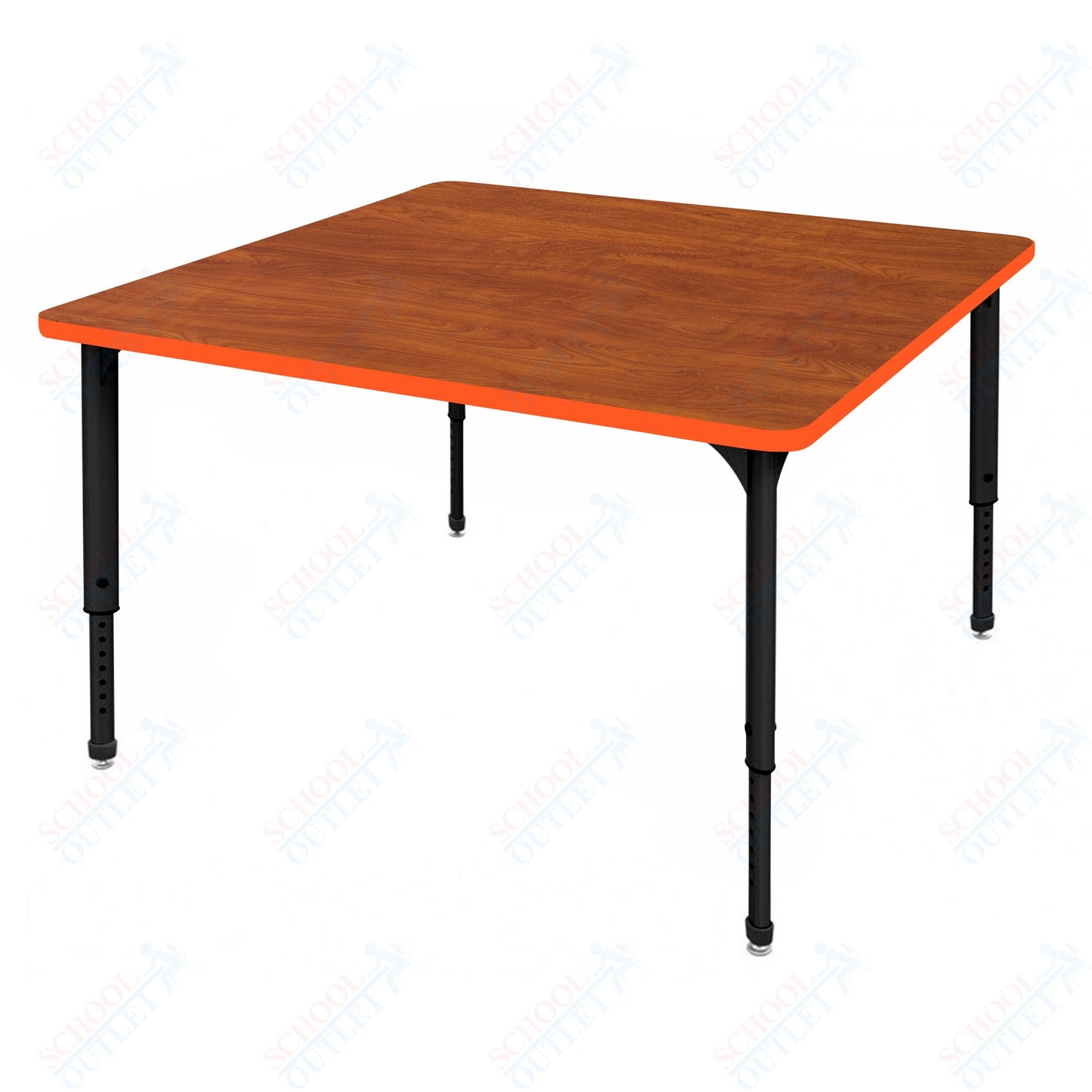 Marco Apex Series 42" Square School Activity Table Adjustable Height 21"-30" (38-2214-MA)