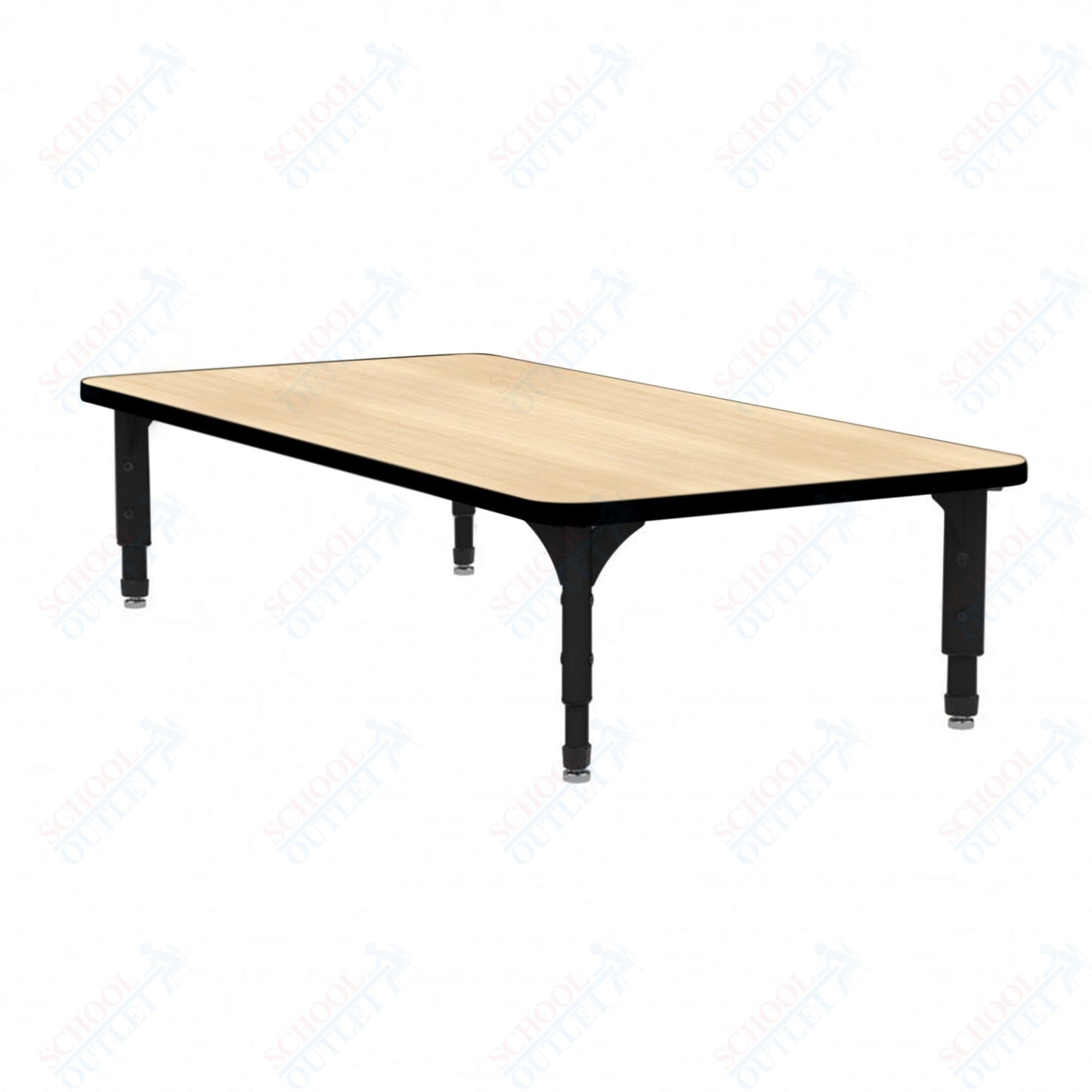 Marco Rectangle Floor Table 30" x 72" Adjustable Height 12"-15" (38-2238-MC)