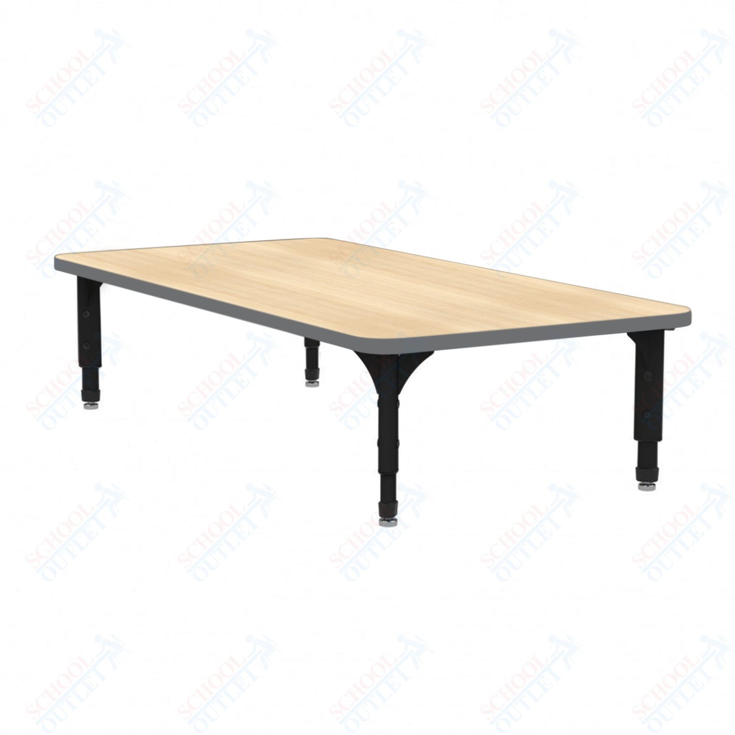 Marco Rectangle Floor Table 30" x 72" Adjustable Height 12"-15" (38-2238-MC)