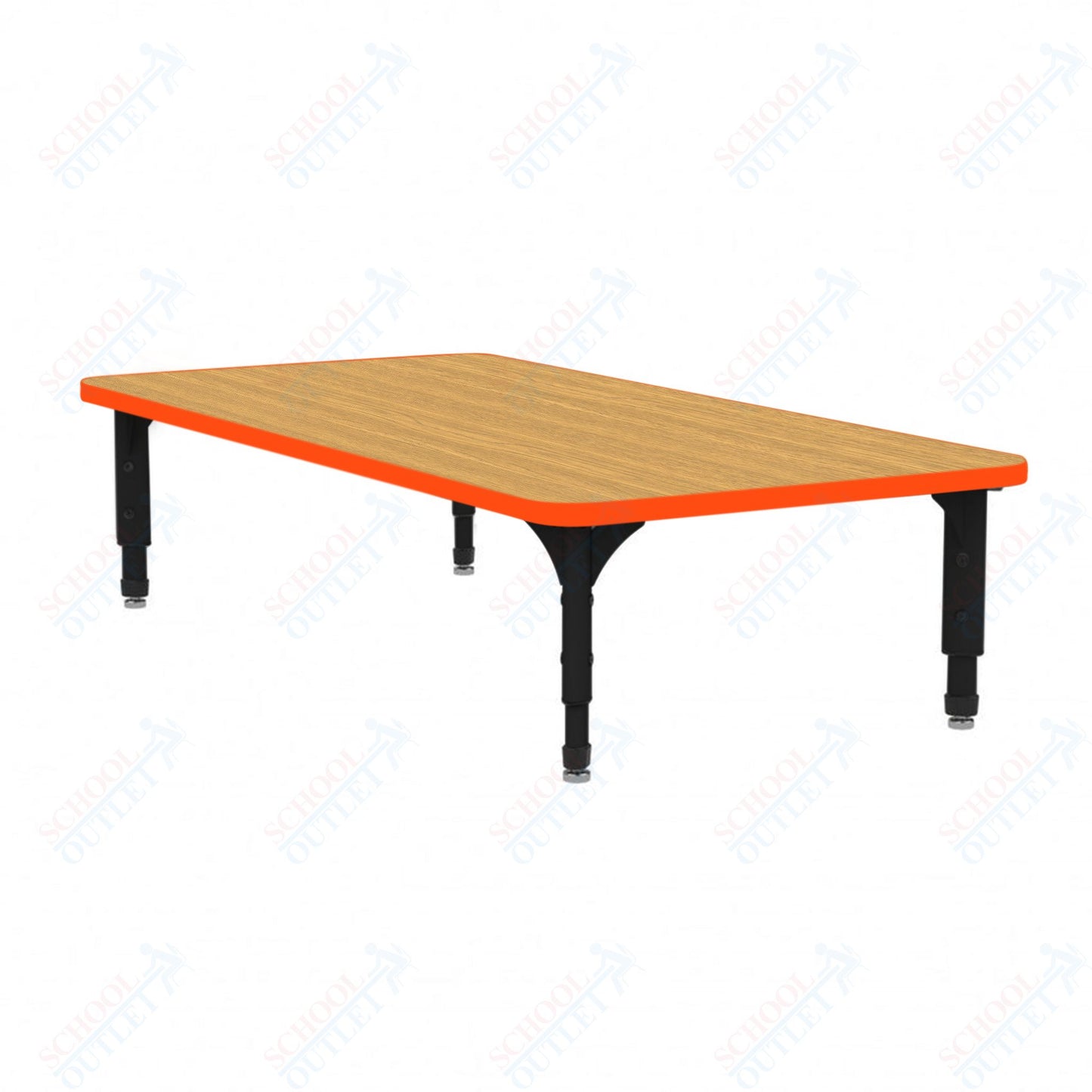 Marco Rectangle Floor Table 30" x 72" Adjustable Height 12"-15" (38-2238-MC)