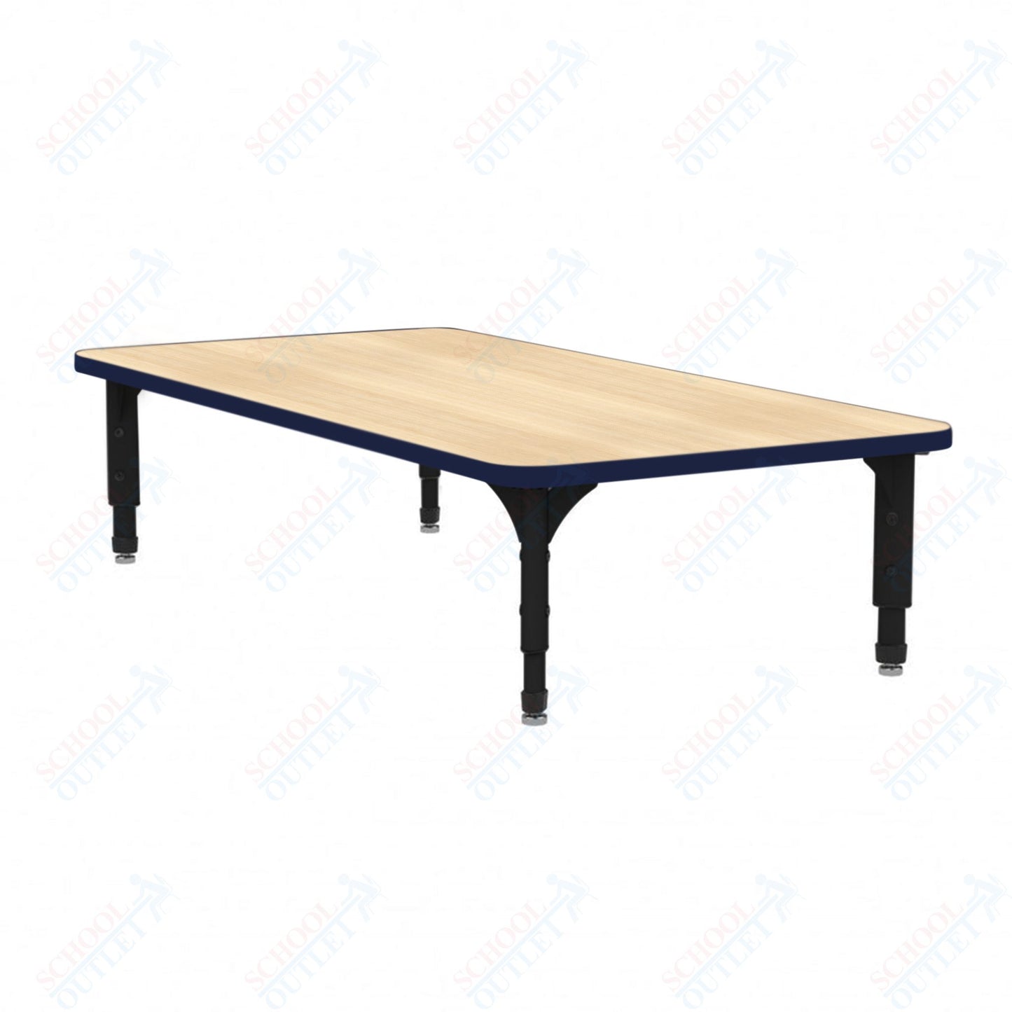 Marco Rectangle Floor Table 30" x 72" Adjustable Height 12"-15" (38-2238-MC)