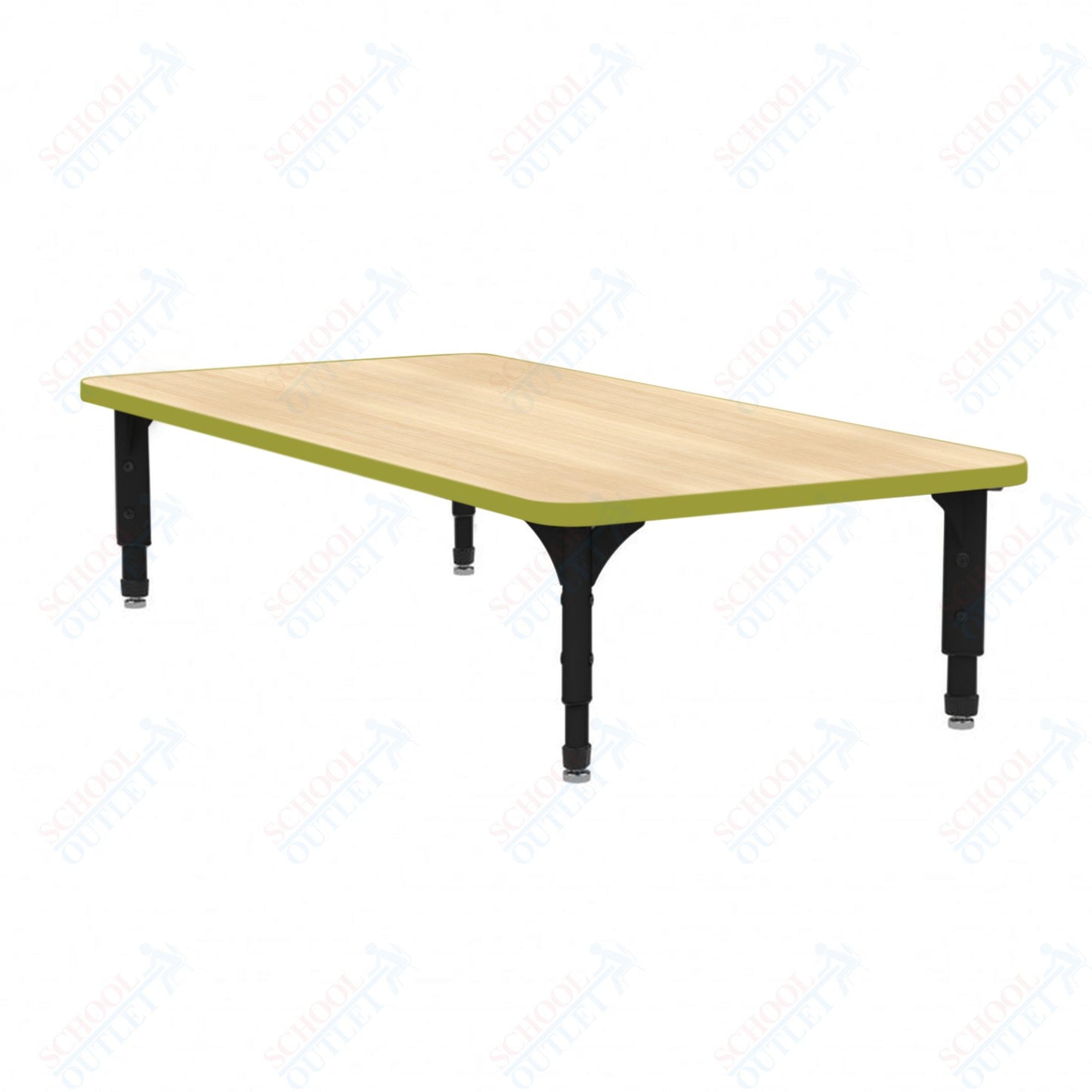 Marco Rectangle Floor Table 30" x 72" Adjustable Height 12"-15" (38-2238-MC)