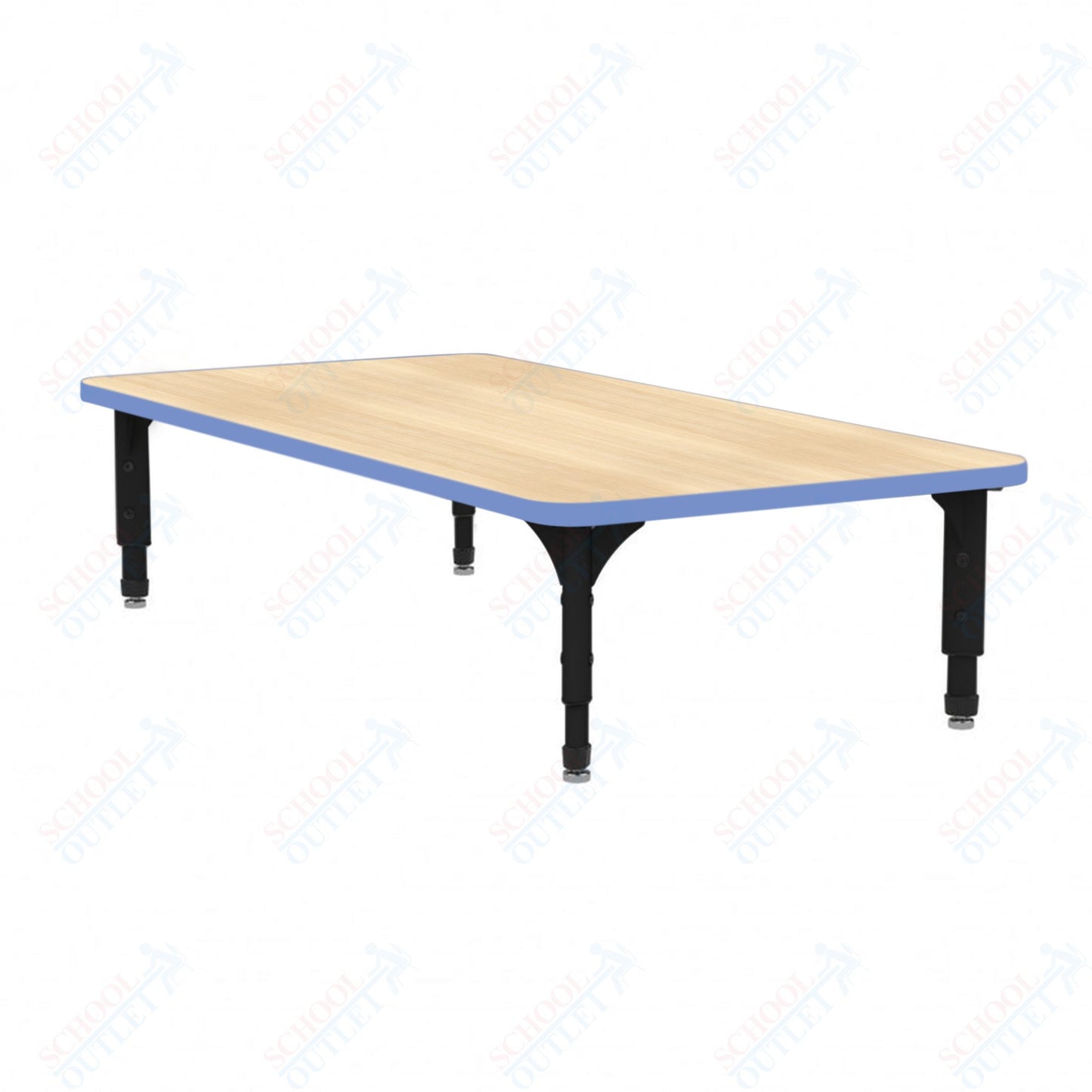Marco Rectangle Floor Table 30" x 72" Adjustable Height 12"-15" (38-2238-MC)