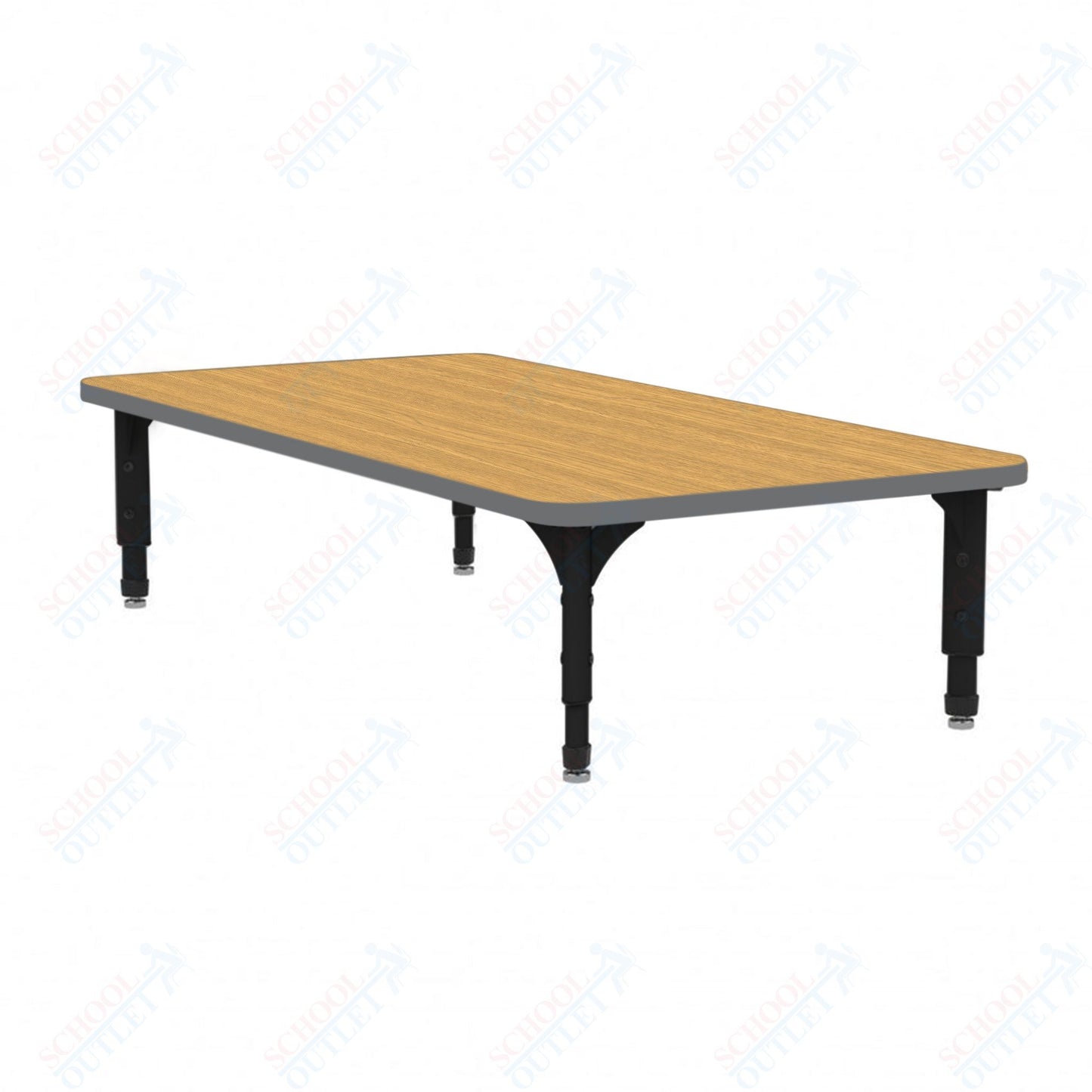 Marco Rectangle Floor Table 30" x 72" Adjustable Height 12"-15" (38-2238-MC)
