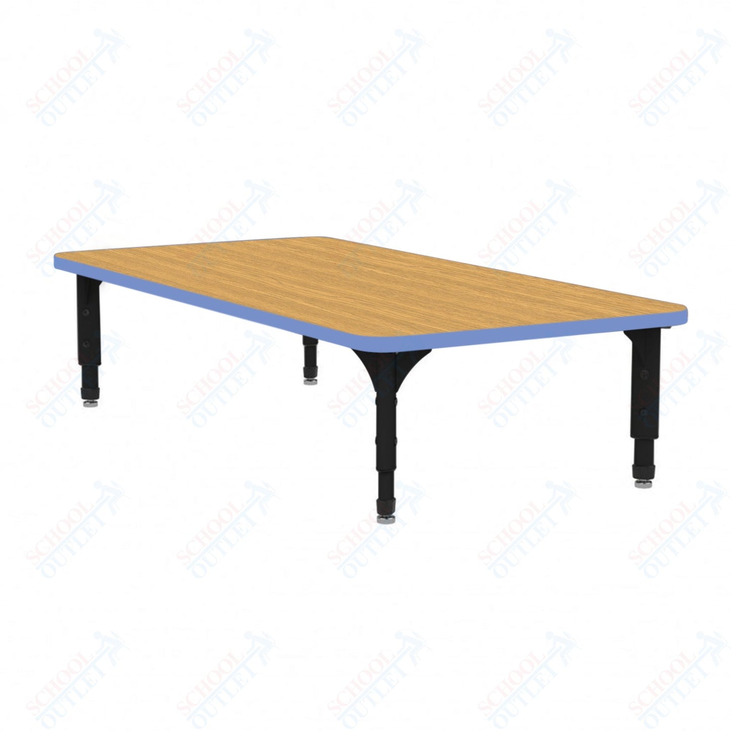Marco Rectangle Floor Table 30" x 72" Adjustable Height 12"-15" (38-2238-MC)