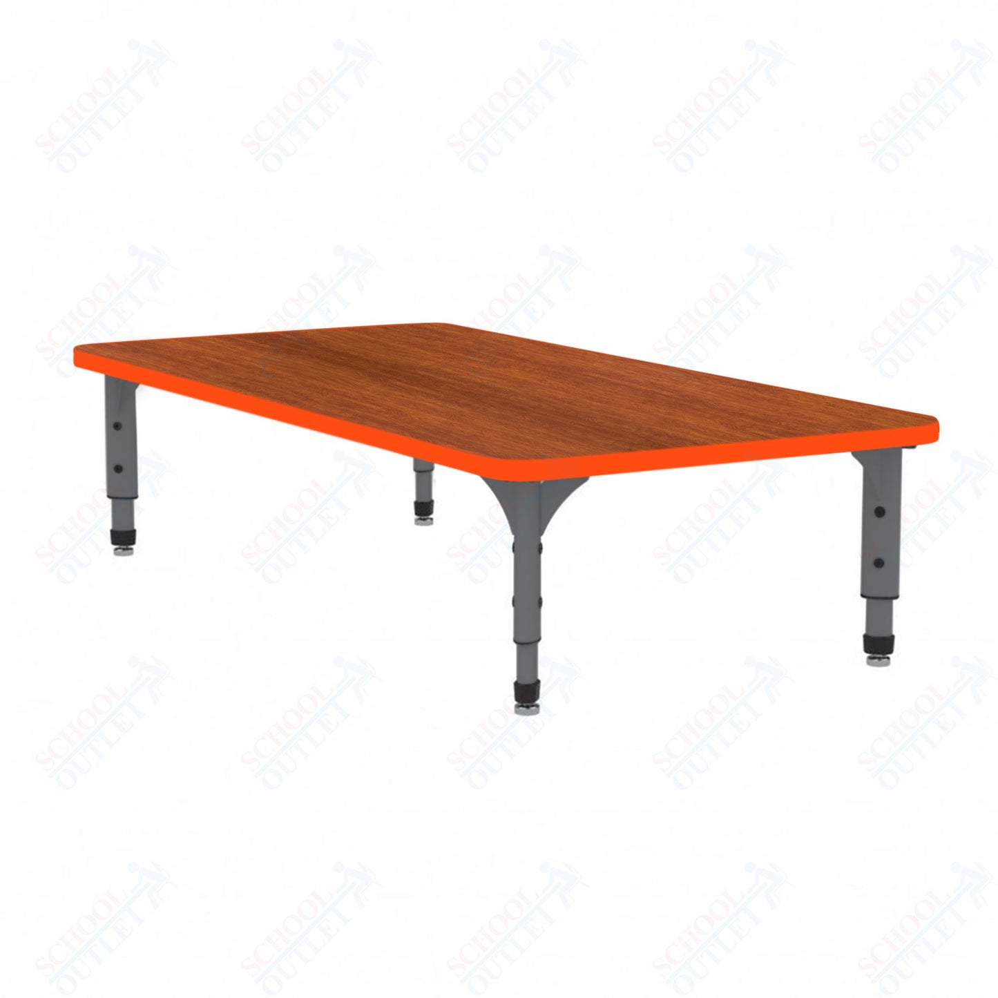 Marco Rectangle Floor Table 30" x 72" Adjustable Height 12"-15" (38-2238-MC)