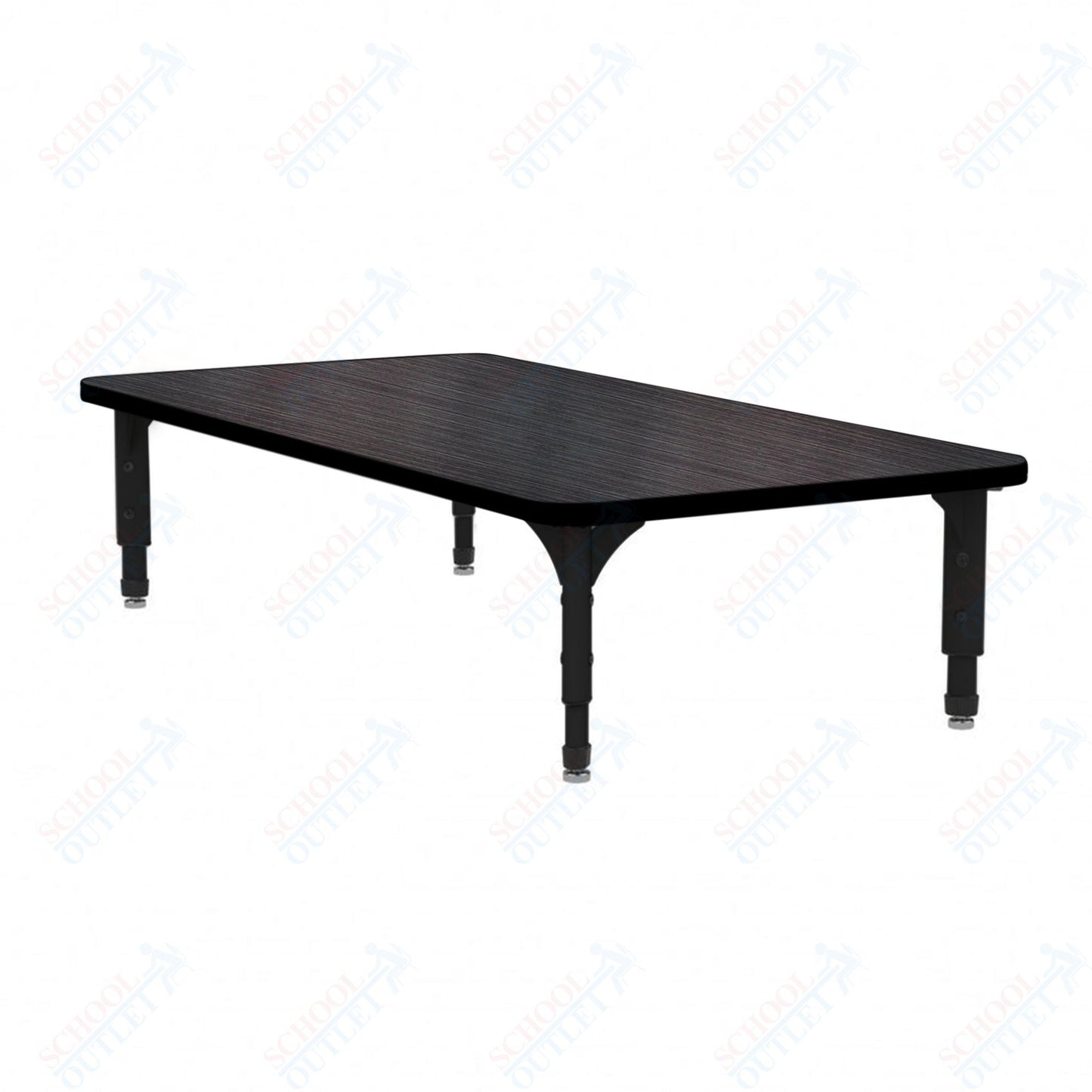 Marco Rectangle Floor Table 30" x 72" Adjustable Height 12"-15" (38-2238-MC)