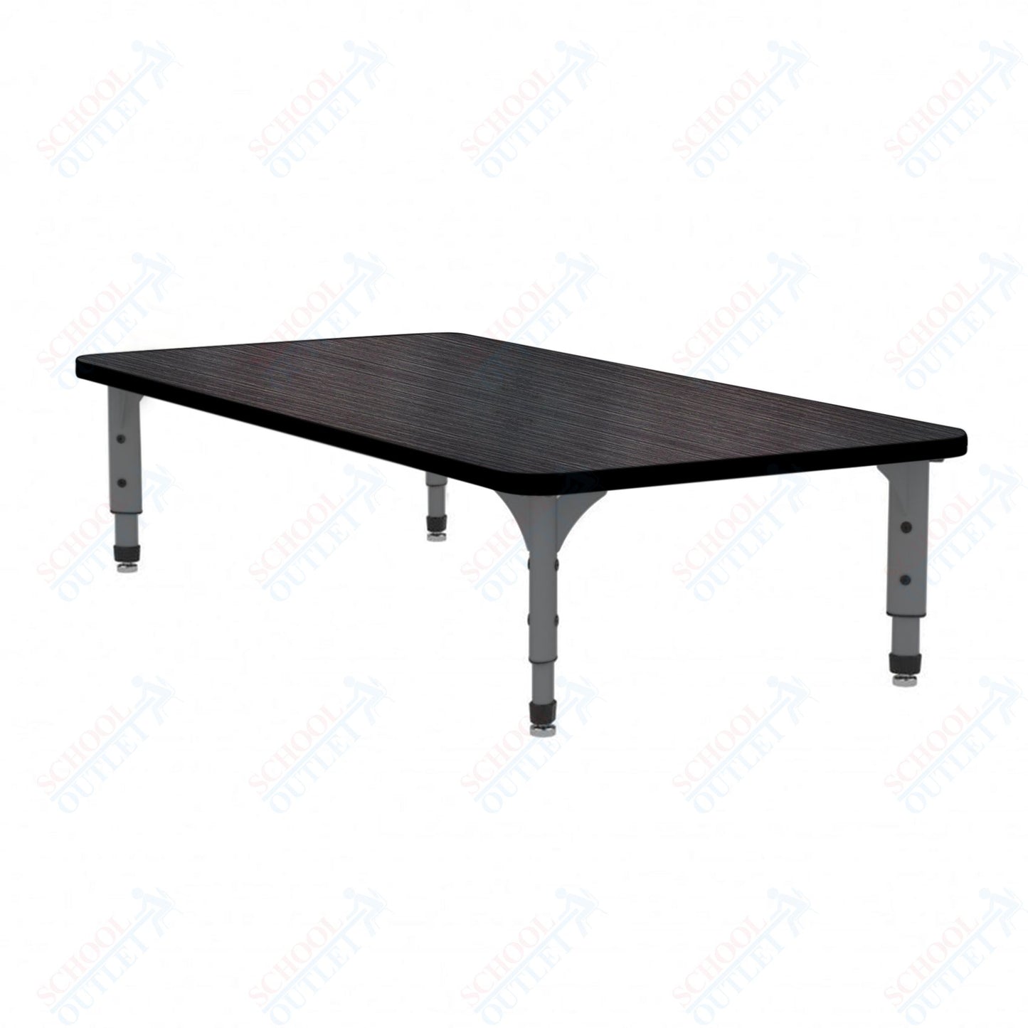 Marco Rectangle Floor Table 30" x 72" Adjustable Height 12"-15" (38-2238-MC)