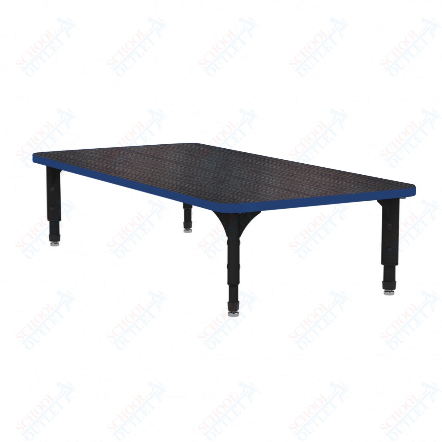 Marco Rectangle Floor Table 30" x 72" Adjustable Height 12"-15" (38-2238-MC)