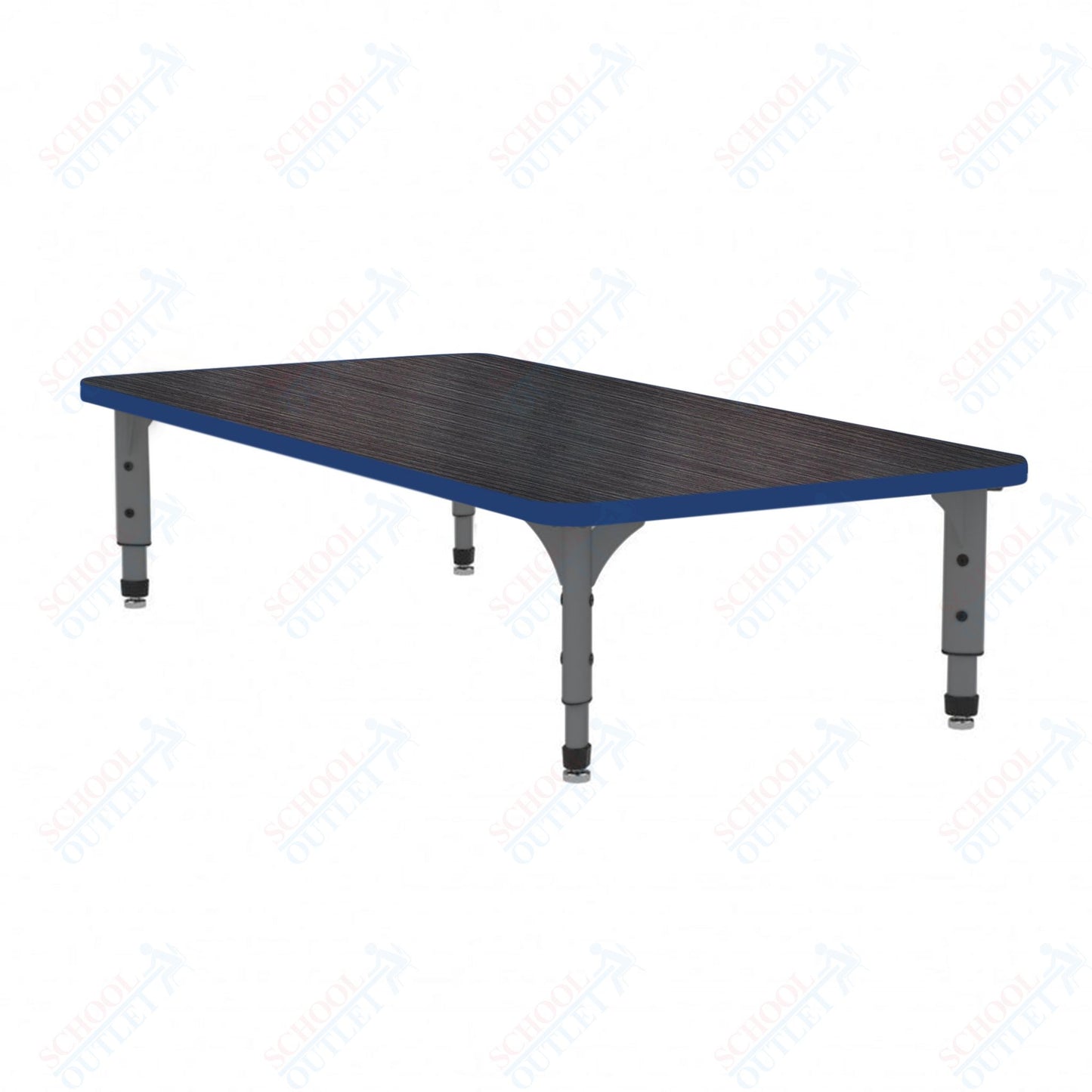 Marco Rectangle Floor Table 30" x 72" Adjustable Height 12"-15" (38-2238-MC)