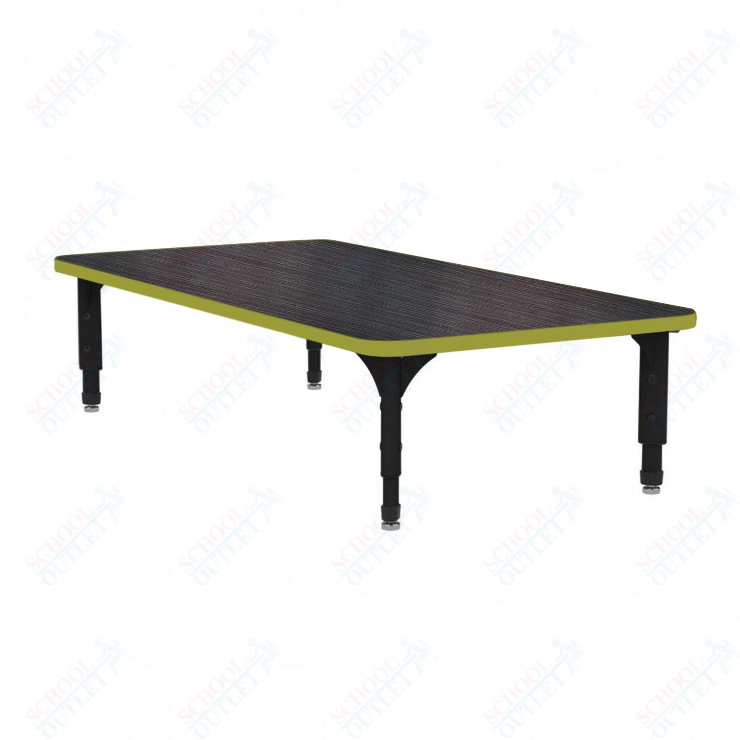 Marco Rectangle Floor Table 30" x 72" Adjustable Height 12"-15" (38-2238-MC)
