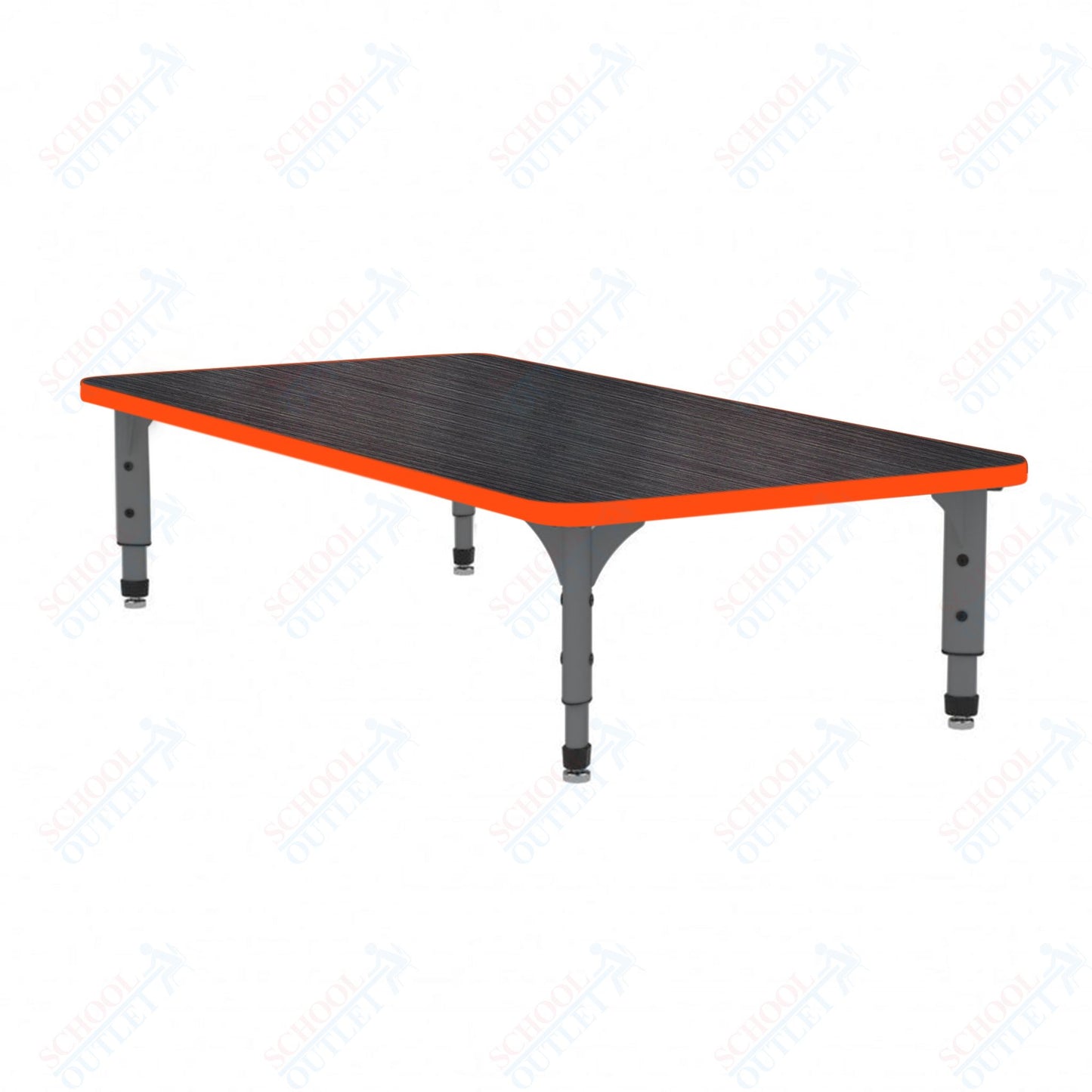 Marco Rectangle Floor Table 30" x 72" Adjustable Height 12"-15" (38-2238-MC)