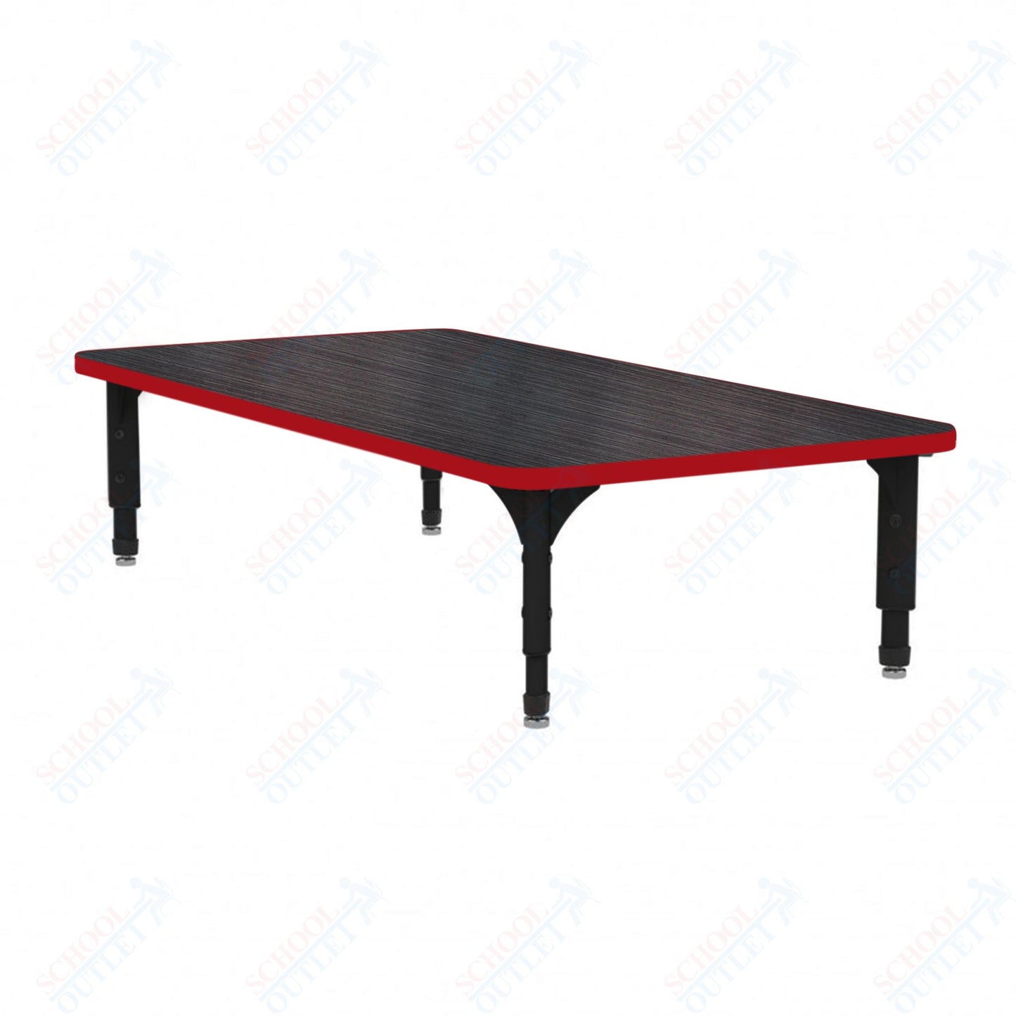 Marco Rectangle Floor Table 30" x 72" Adjustable Height 12"-15" (38-2238-MC)