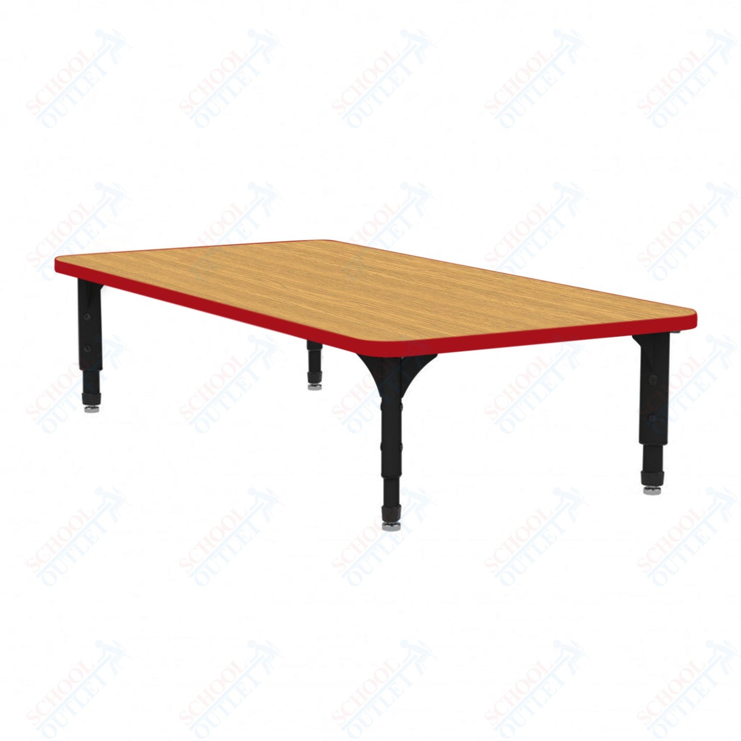 Marco Rectangle Floor Table 30" x 72" Adjustable Height 12"-15" (38-2238-MC)