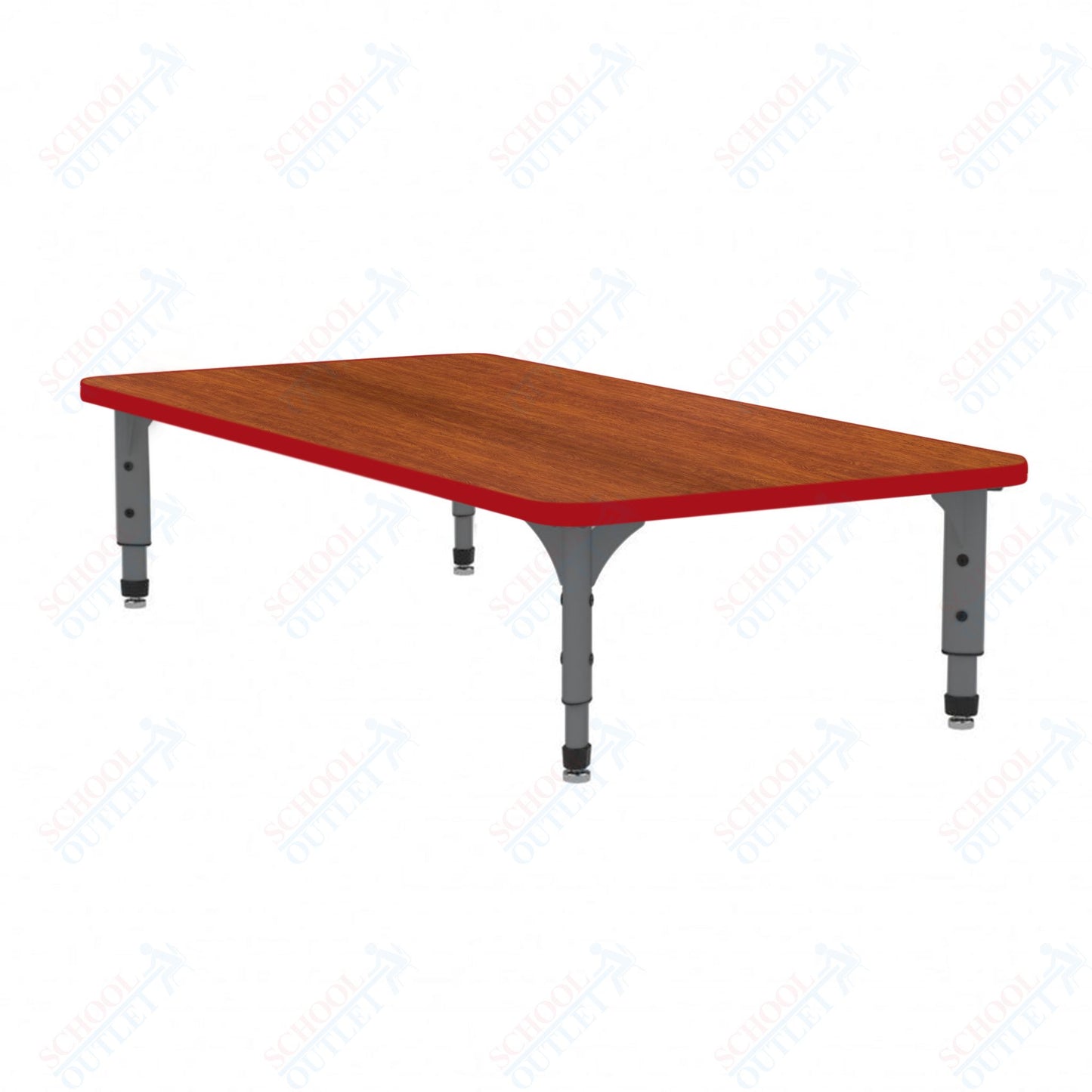 Marco Rectangle Floor Table 30" x 72" Adjustable Height 12"-15" (38-2238-MC)