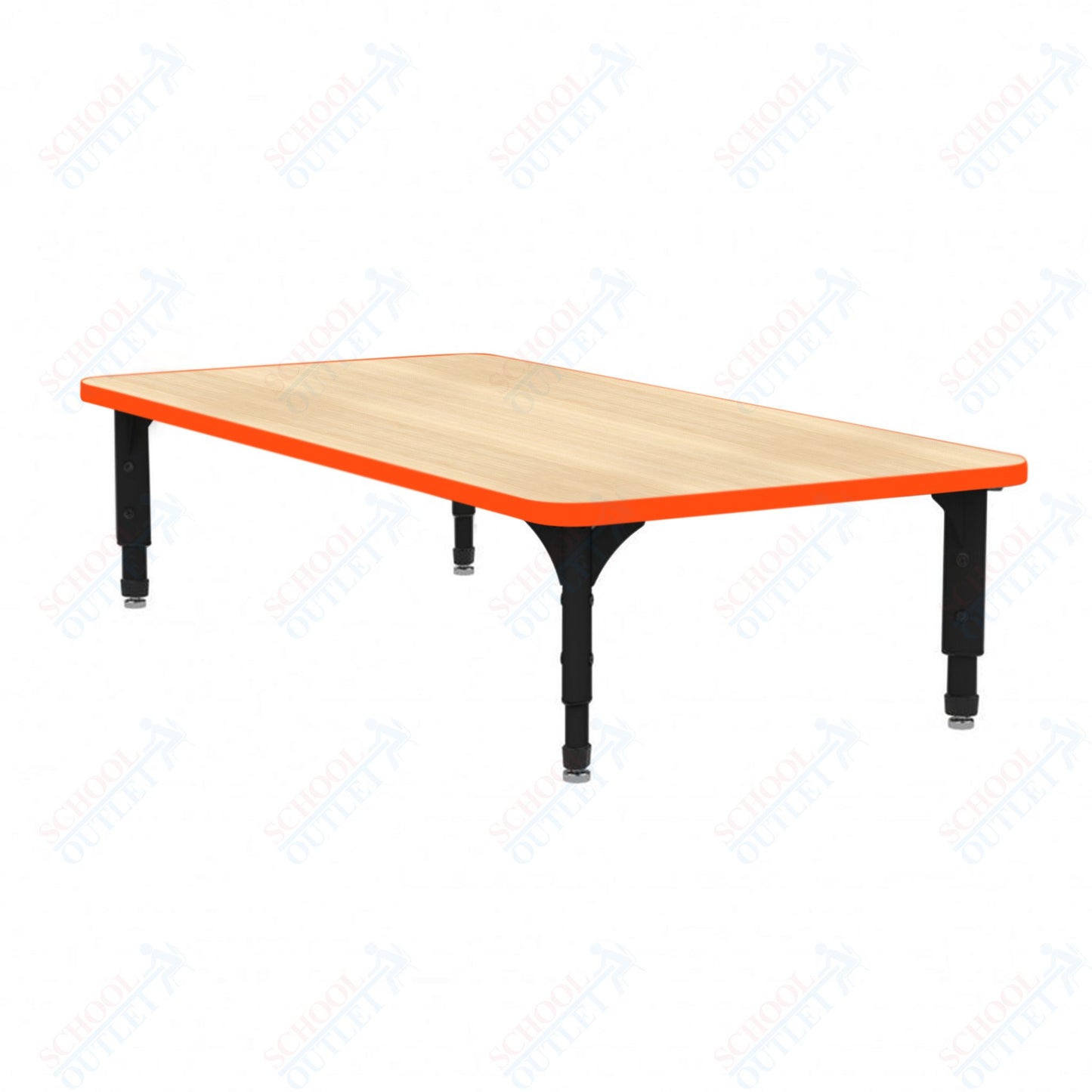 Marco Rectangle Floor Table 30" x 72" Adjustable Height 12"-15" (38-2238-MC)
