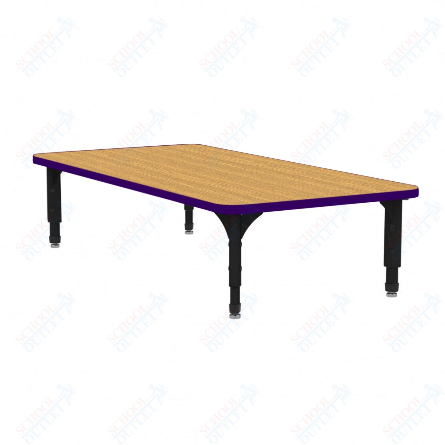 Marco Rectangle Floor Table 30" x 72" Adjustable Height 12"-15" (38-2238-MC)