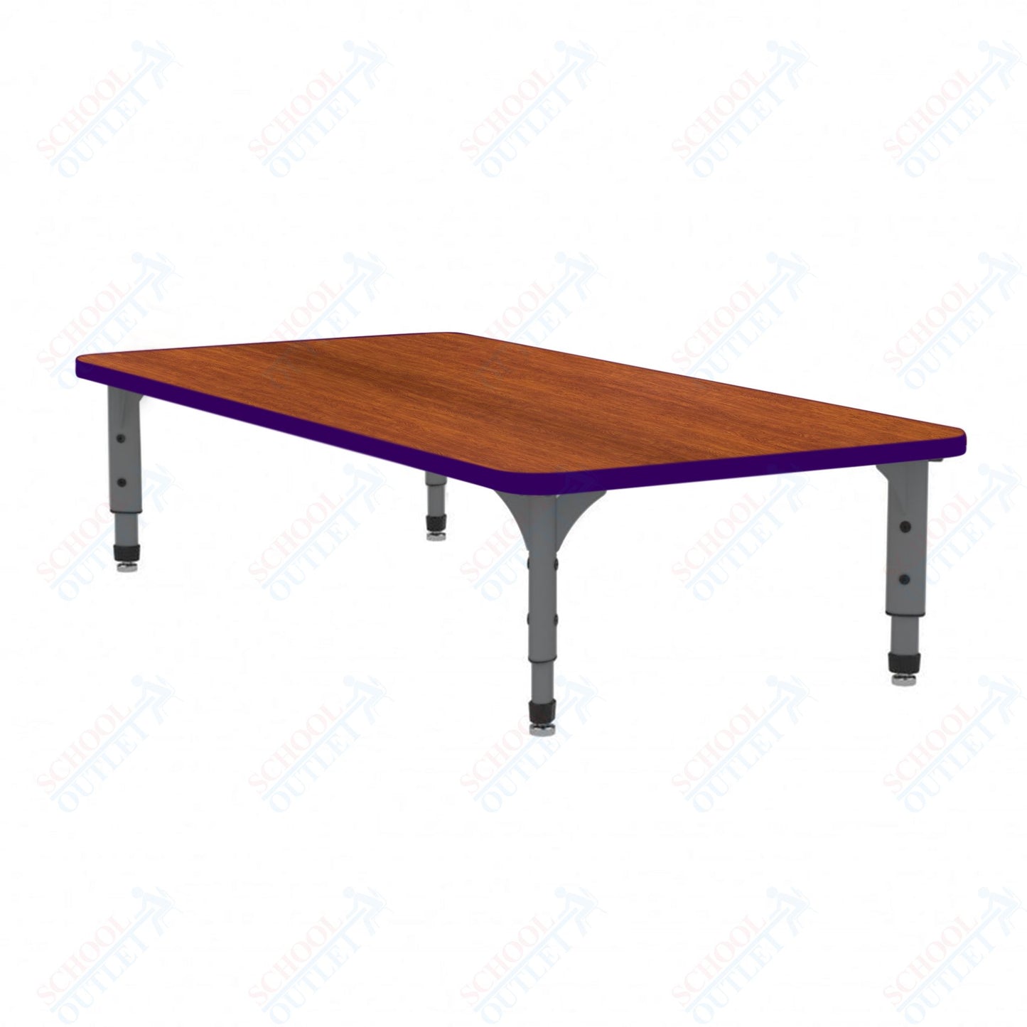 Marco Rectangle Floor Table 30" x 72" Adjustable Height 12"-15" (38-2238-MC)