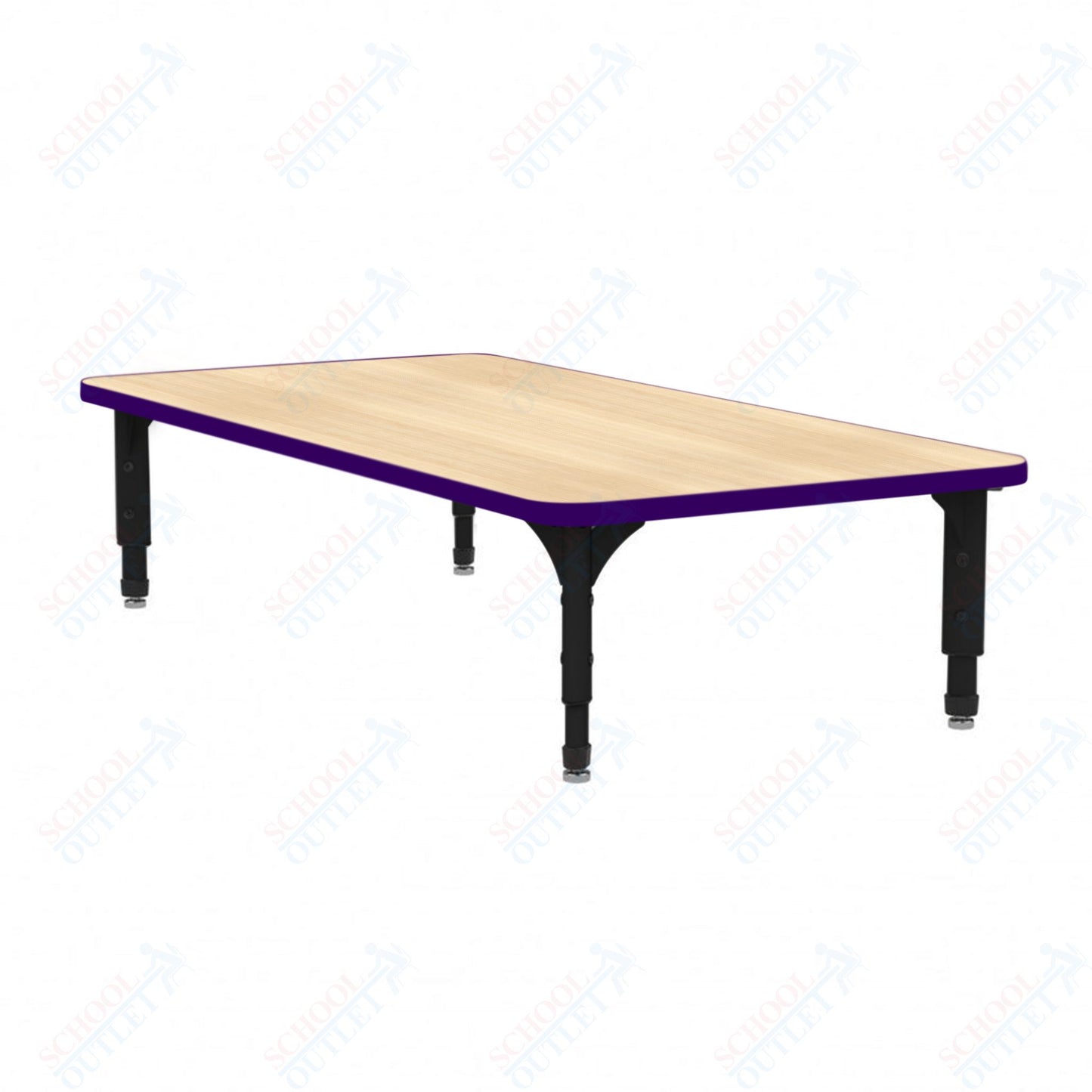 Marco Rectangle Floor Table 30" x 72" Adjustable Height 12"-15" (38-2238-MC)