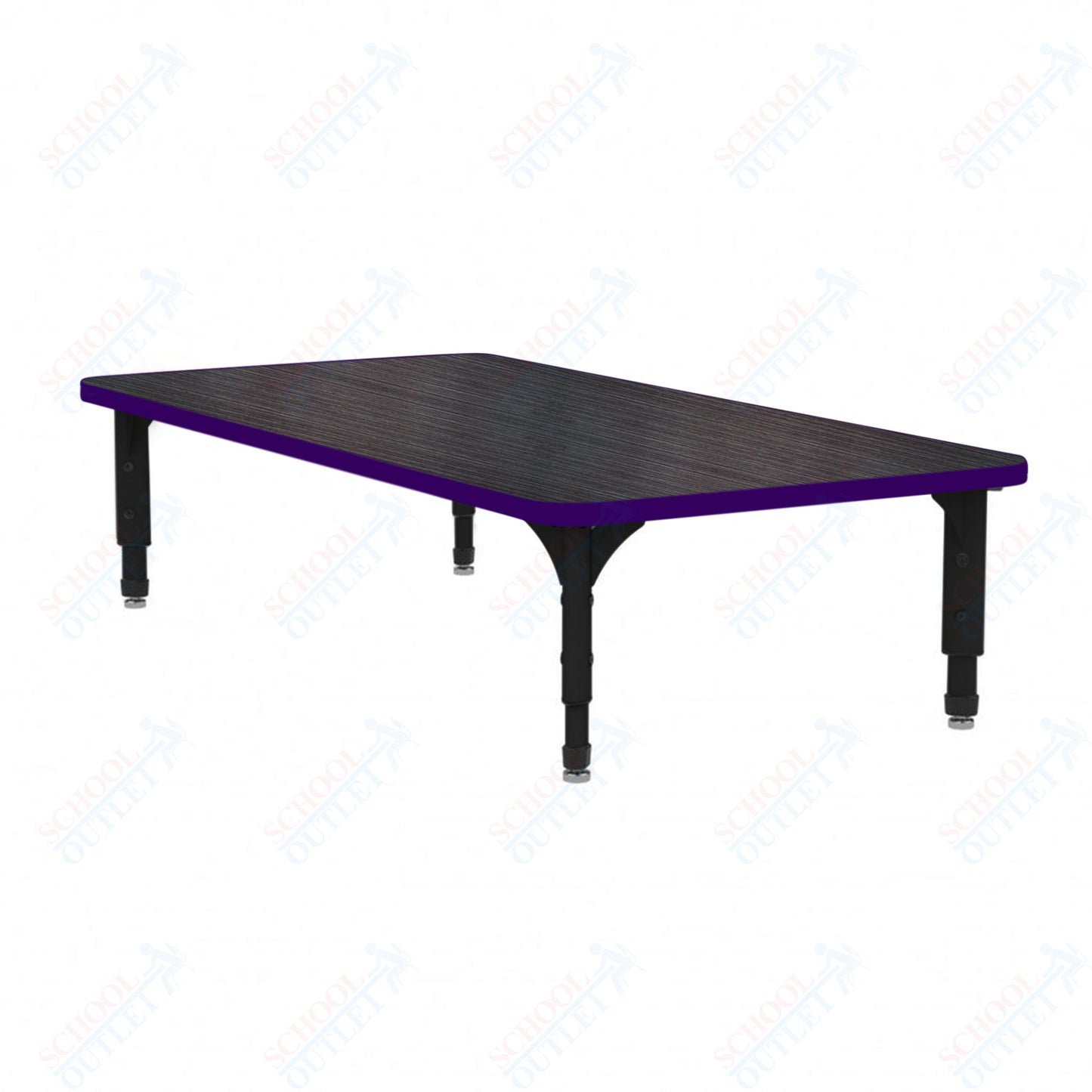 Marco Rectangle Floor Table 30" x 72" Adjustable Height 12"-15" (38-2238-MC)