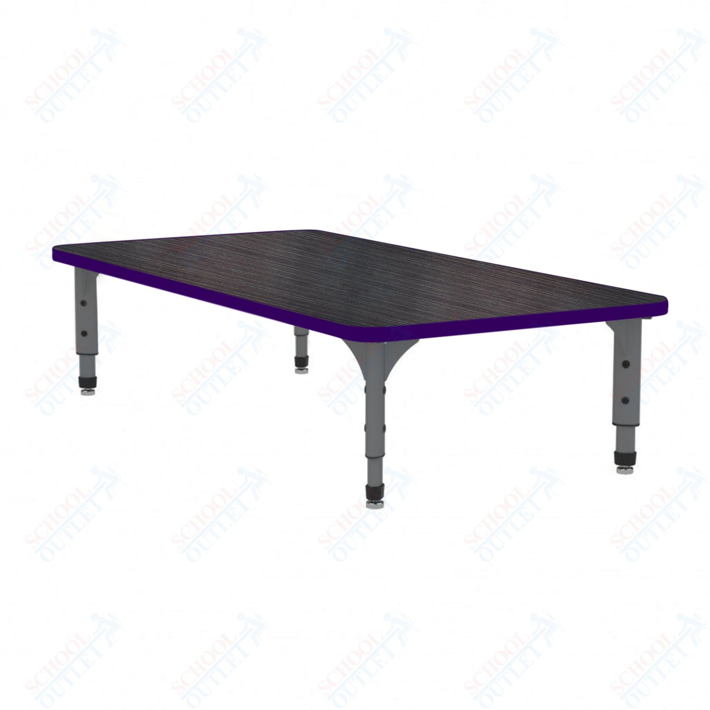 Marco Rectangle Floor Table 30" x 72" Adjustable Height 12"-15" (38-2238-MC)