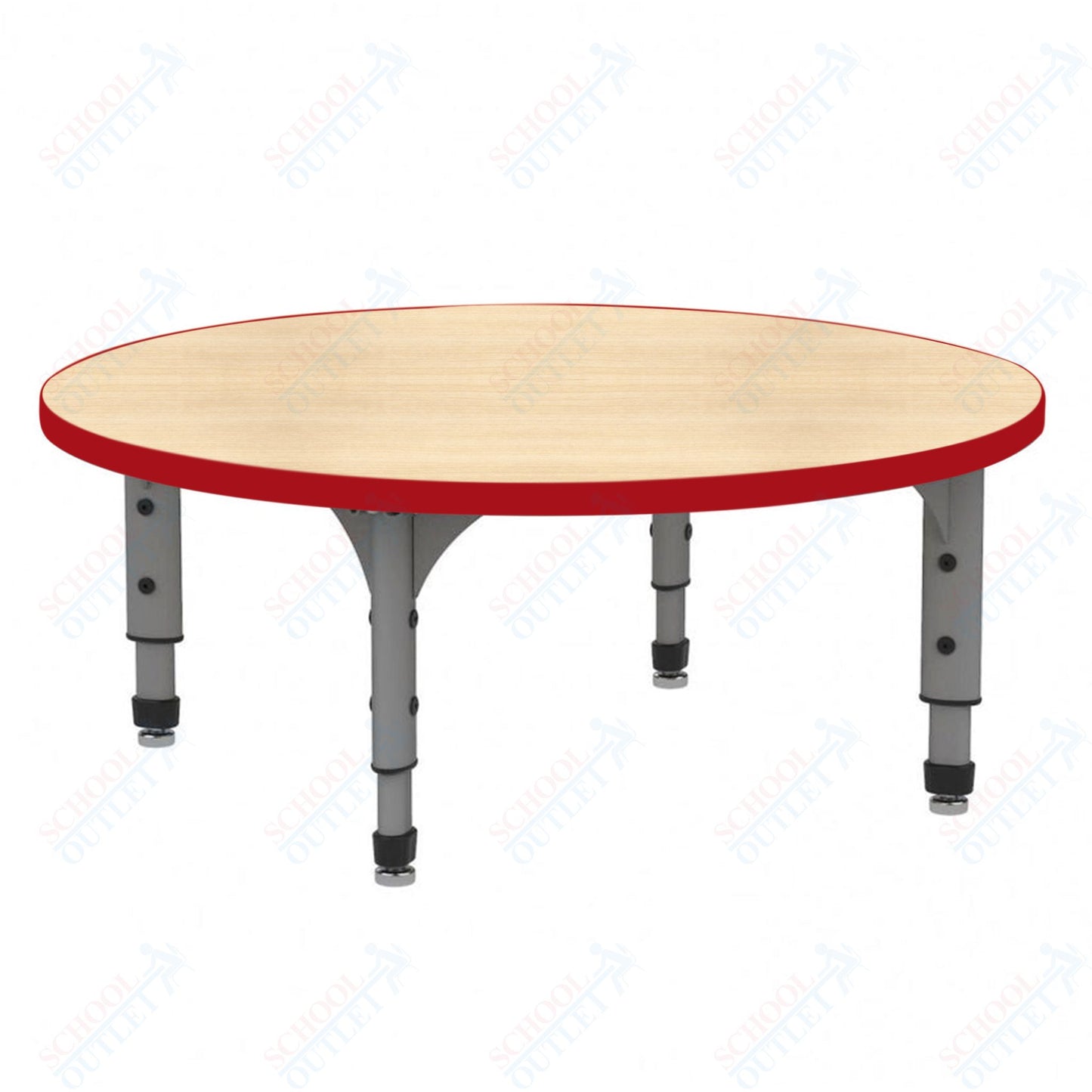 Marco 36" Round Floor Table Adjustable Height 12"-15" (38-2244-MC)