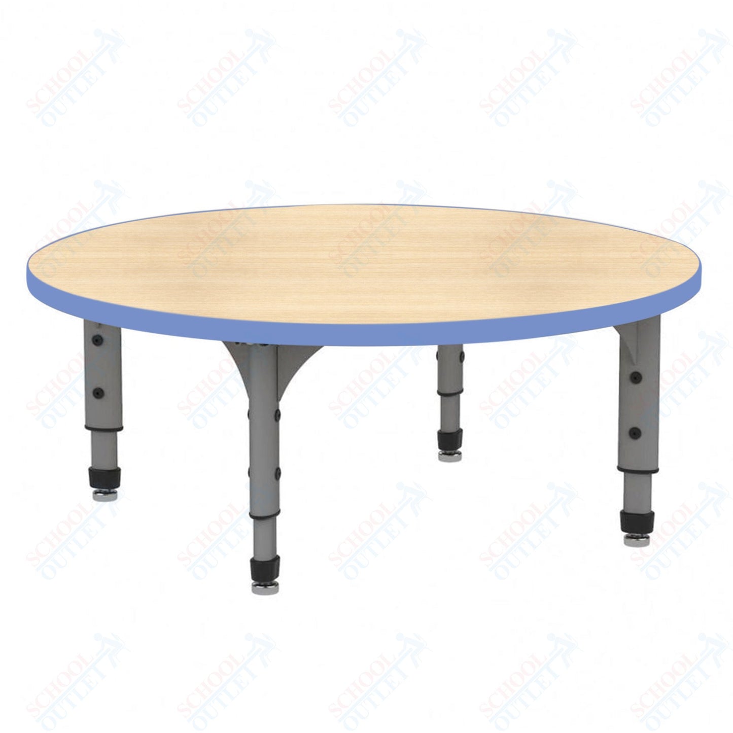 Marco 36" Round Floor Table Adjustable Height 12"-15" (38-2244-MC)