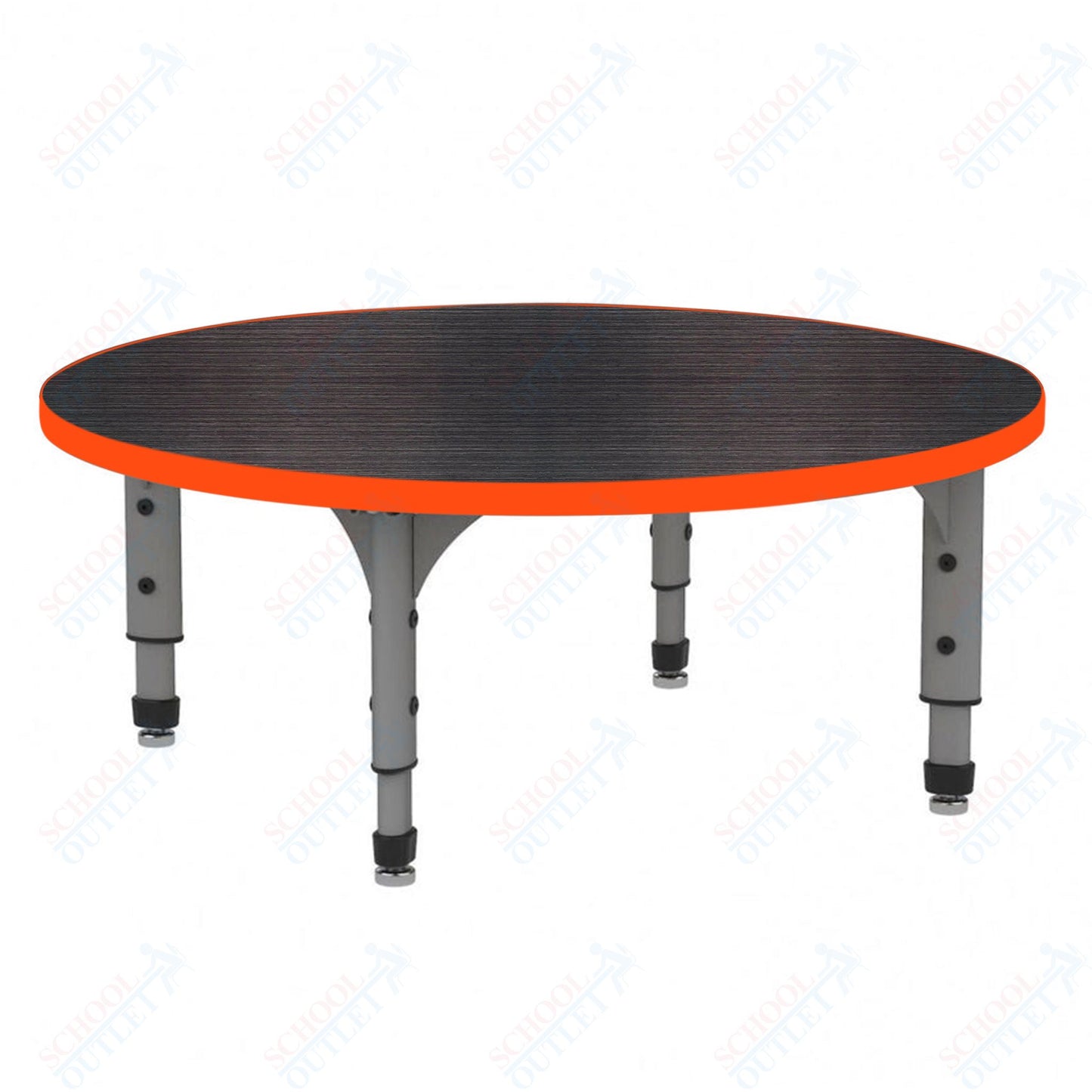 Marco 36" Round Floor Table Adjustable Height 12"-15" (38-2244-MC)