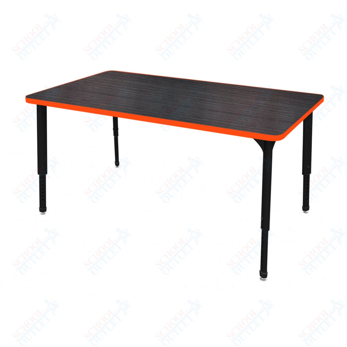 Marco Apex Series Rectangle School Activity Table 36" x 48" Adjustable Height 21"-30" (38-2246-MA)
